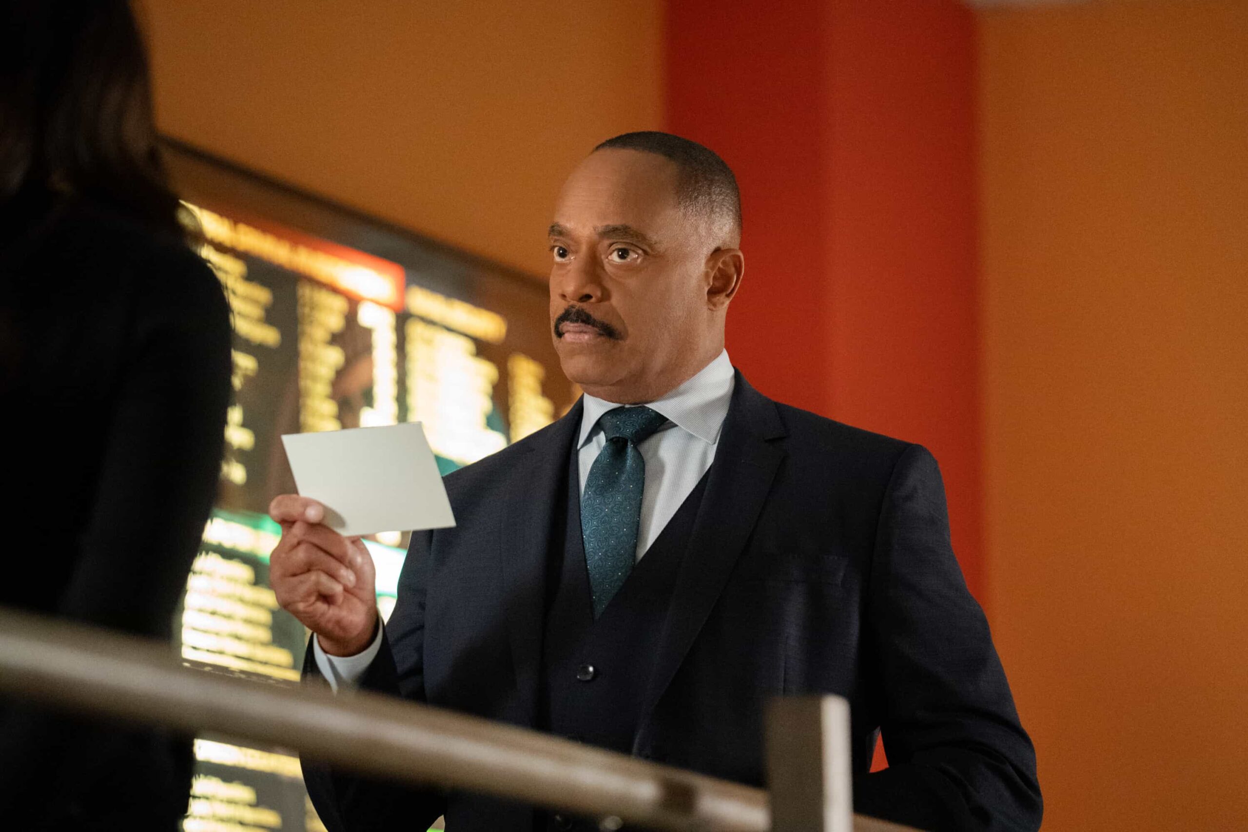 NCIS Season 23 Episode 10 “Her” – On her first NCIS: Elite mission, Knight is given orders to hunt down and arrest Eleanor Bishop after the former member of the NCIS team is designated a wanted cyber-terrorist. In need of someone to trust, Bishop turns to Torres, and the two come face to face for the first time since she abruptly left nearly five years ago, on the CBS Original series NCIS, Tuesday, March 3 (8:00-9:00 PM, ET/PT) on the CBS Television Network, and streaming on Paramount+ (live and on demand for Paramount+ Premium plan subscribers, or on demand for Paramount+ Essential subscribers the day after the episode airs)*. Emily Wickersham returns as Eleanor “Ellie” Bishop in an episode directed by series star Rocky Carroll.   Pictured: Rocky Carroll as NCIS Director Leon Vance  Photo: Robert Voets/CBS ©2025 CBS Broadcasting, Inc. All Rights Reserved.