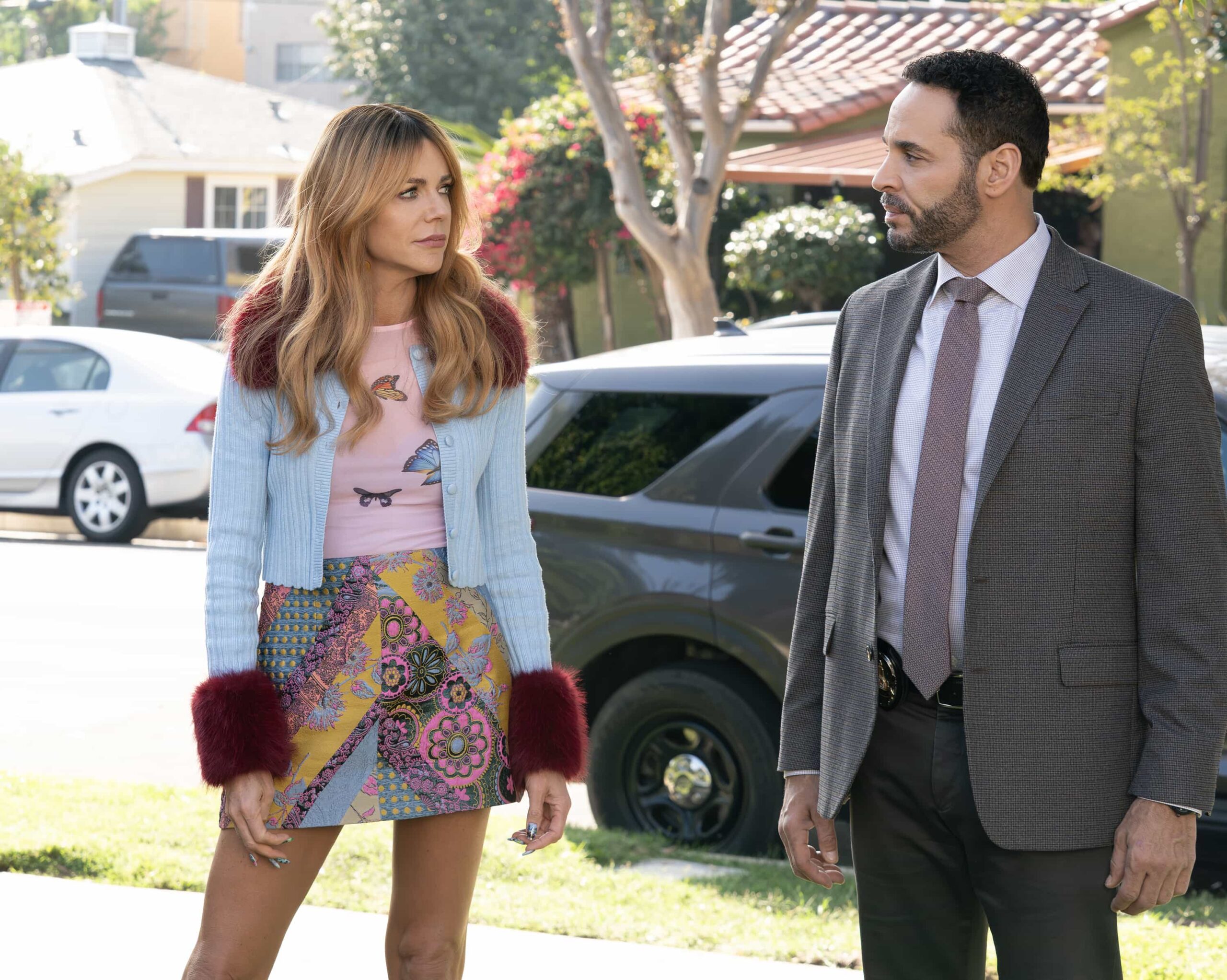 HIGH POTENTIAL Season 2 Episode 13 - “In The Driver’s Seat” - The team investigates a late-night luxury car heist turned deadly, uncovering a complex web of details and multiple perpetrators. Meanwhile, Morgan has mixed feelings when Ava begins focusing on her future. TUESDAY, MARCH 3 (9:00-10:00 p.m. EST) on ABC. (Disney/Mitch Haaseth) 
KAITLIN OLSON, DANIEL SUNJATA