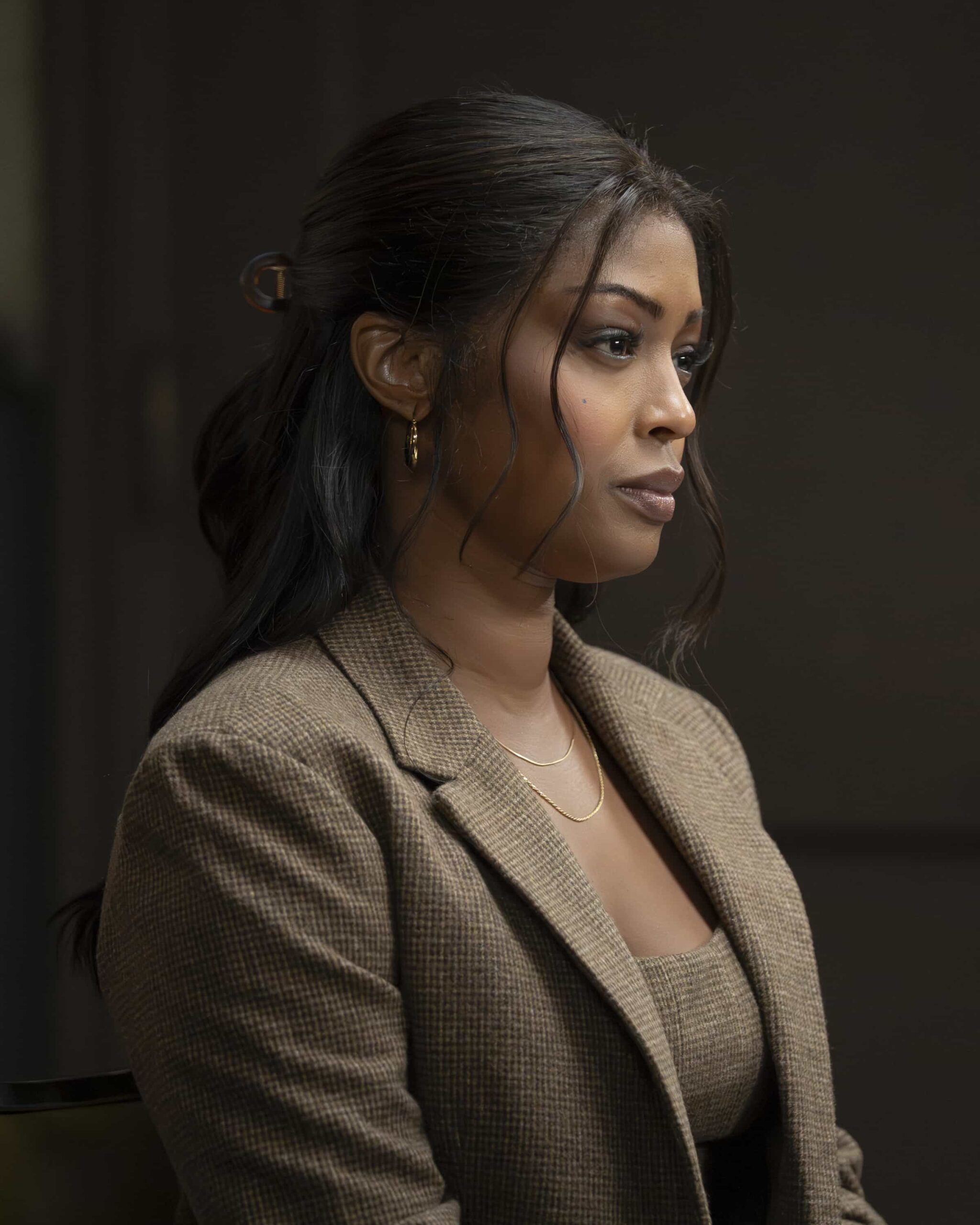 HIGH POTENTIAL - “In The Driver’s Seat” - The team investigates a late-night luxury car heist turned deadly, uncovering a complex web of details and multiple perpetrators. Meanwhile, Morgan has mixed feelings when Ava begins focusing on her future. TUESDAY, MARCH 3 (9:00-10:00 p.m. EST) on ABC. (Disney/Jessica Perez) 
JAVICIA LESLIE