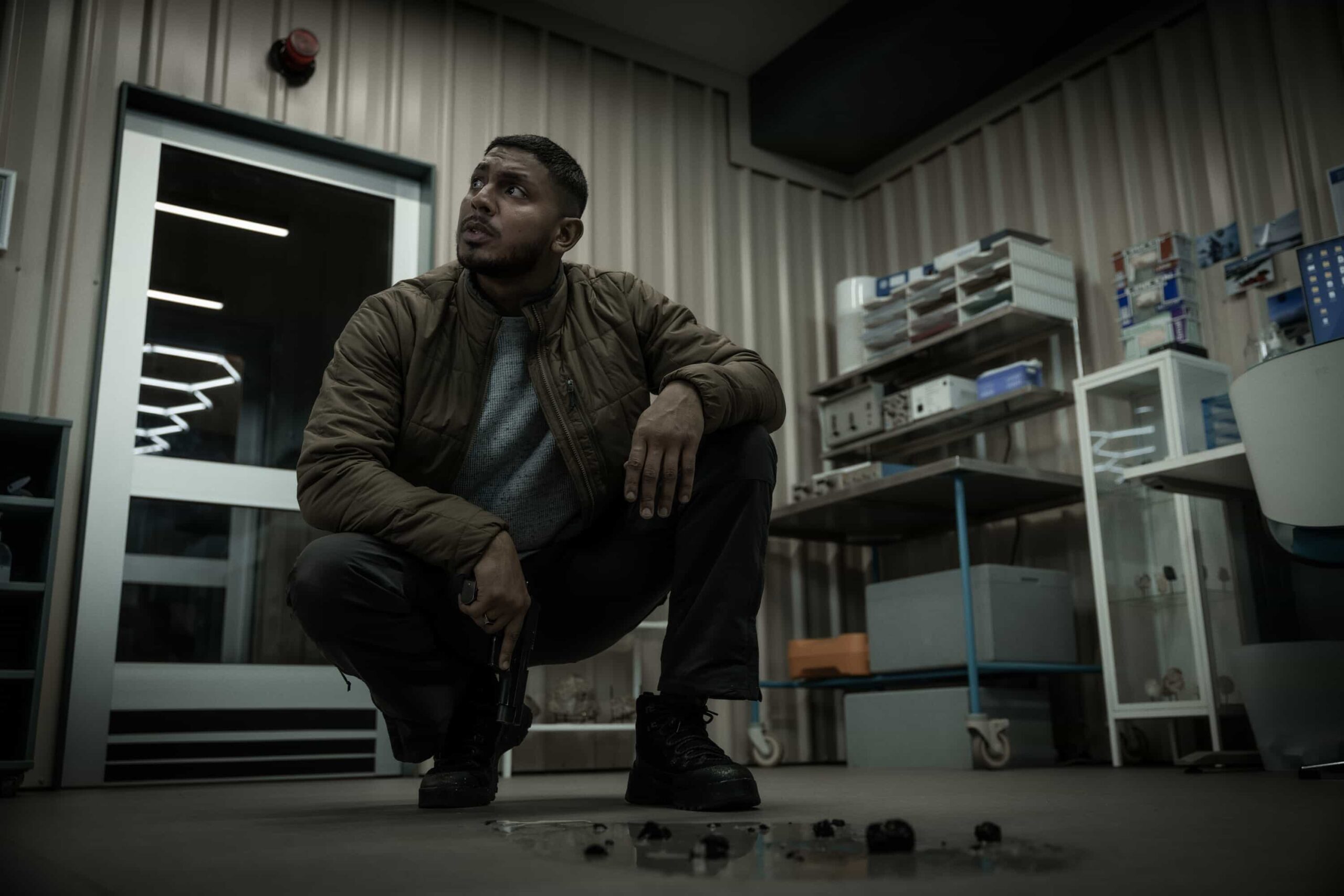 NCIS Sydney Season 3 Episode 9 “South of Nowhere” – The team races to an Antarctica research base to investigate why a climate scientist killed a colleague on the eve of polar night – and make it out before their plane engine freezes and they’re trapped in darkness for six months, on NCIS: SYDNEY, Tuesday, March 3 (10:00-11:00 PM, ET/PT) on the CBS Television Network, and streaming on Paramount+   Sean Sagar as NCIS Special Agent DeShawn Jackson in NCIS: Sydney episode 9, season 3 streaming on Paramount+, 2026. Photo Credit:  Daniel Asher Smith/Paramount+   © TM & © 2026 CBS Studios Inc. NCIS: Sydney and related marks and logos  are trademarks of CBS Studios Inc. All Rights Reserved.