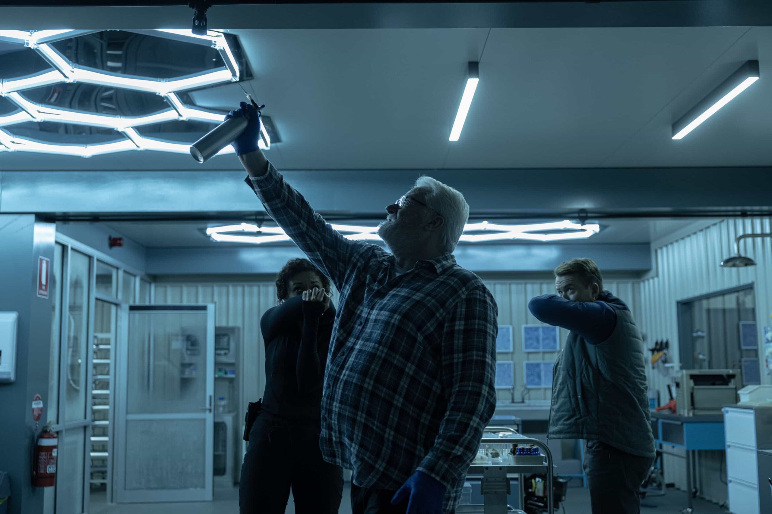 “South of Nowhere” – The team races to an Antarctica research base to investigate why a climate scientist killed a colleague on the eve of polar night – and make it out before their plane engine freezes and they’re trapped in darkness for six months, on NCIS: SYDNEY, Tuesday, March 3 (10:00-11:00 PM, ET/PT) on the CBS Television Network, and streaming on Paramount+. L-R: Olivia Swann as NCIS Special Agent Captain Michelle Mackey, William McInnes as Forensic Pathologist Dr. Roy Penrose and Todd Lasance as AFP Liaison Officer Sergeant Jim \'JD\' Dempsey in NCIS: Sydney episode 9, season 3 streaming on Paramount+, 2026. Photo Credit:  Daniel Asher Smith/Paramount+   © TM & © 2026 CBS Studios Inc. NCIS: Sydney and related marks and logos  are trademarks of CBS Studios Inc. All Rights Reserved.