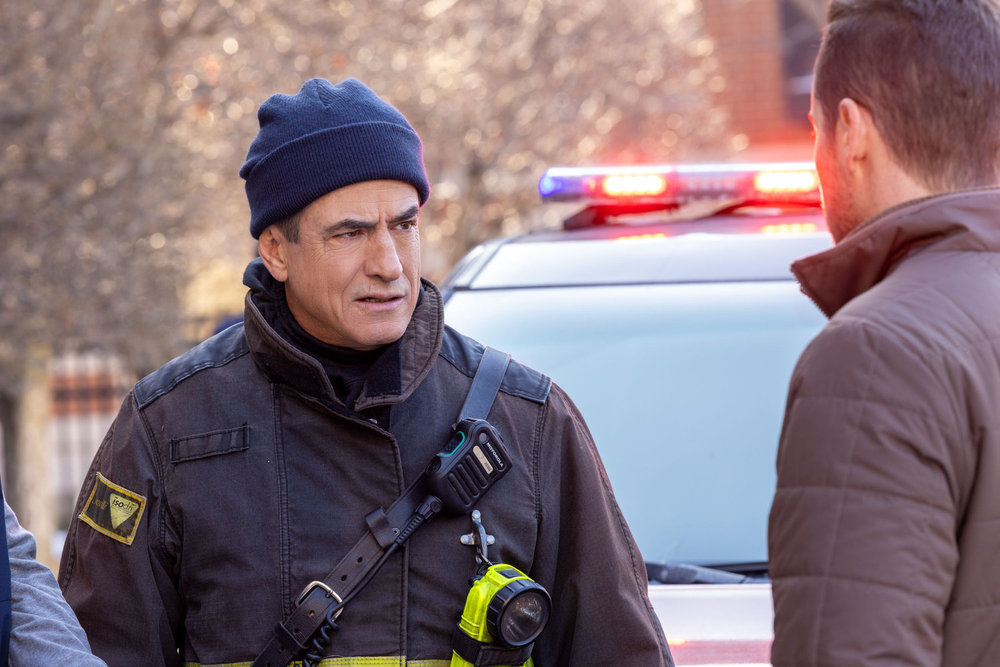 CHICAGO MED -- "Reckoning, Part 2" Episode 1113 -- Pictured: Dermot Mulroney as Dom Pascal -- (Photo by: George Burns Jr/NBC)