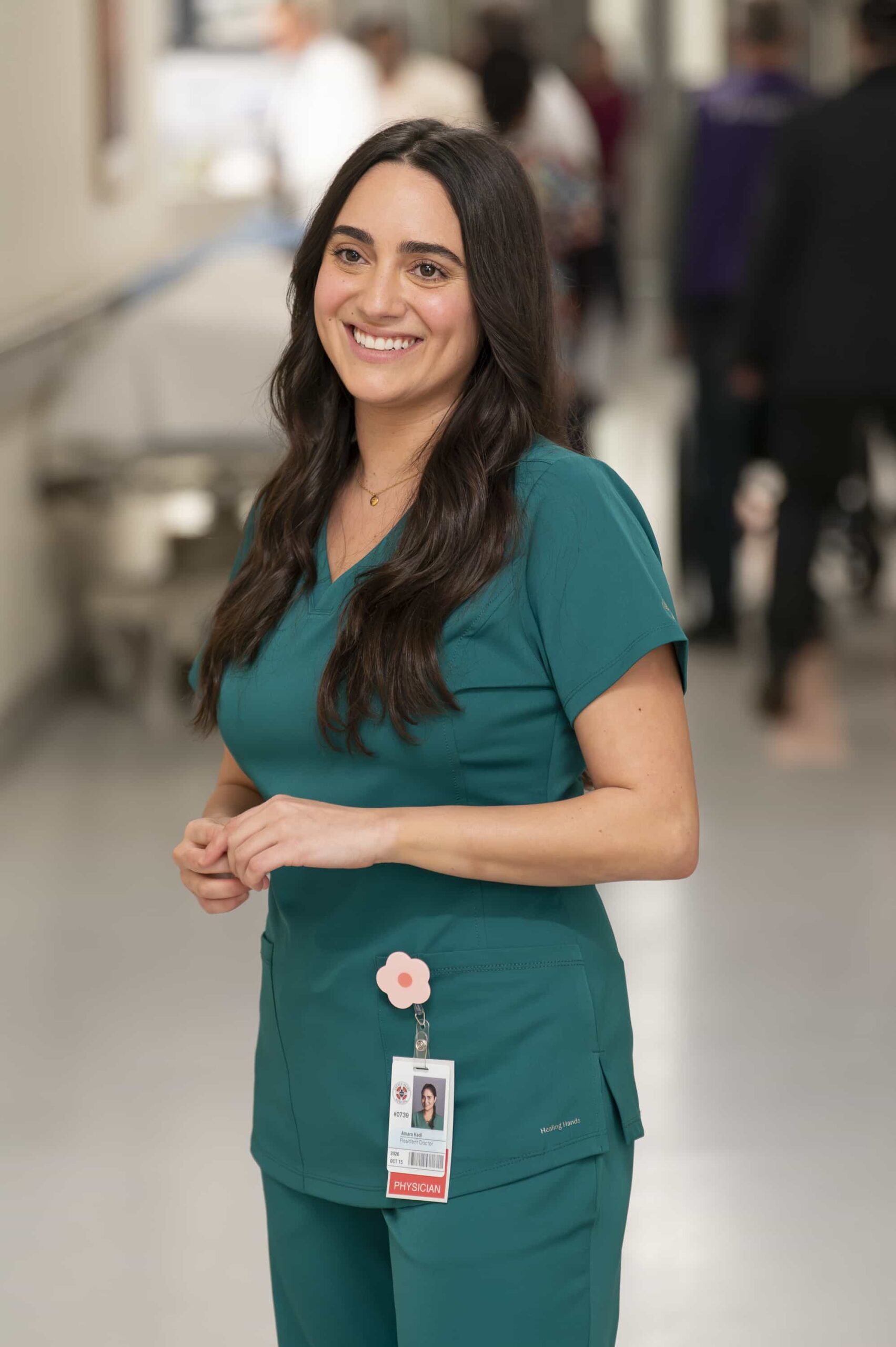SCRUBS - “My Rom-Com” - Elliot faces a dilemma with a stubborn patient, while J.D. discovers online doctor reviews. Meanwhile, Turk teaches his interns about new surgical technology and unexpected life lessons. WEDNESDAY, MARCH 4 (8:00-8:30 p.m. EST) on ABC. (Disney/Darko Sikman) 
LAYLA MOHAMMADI