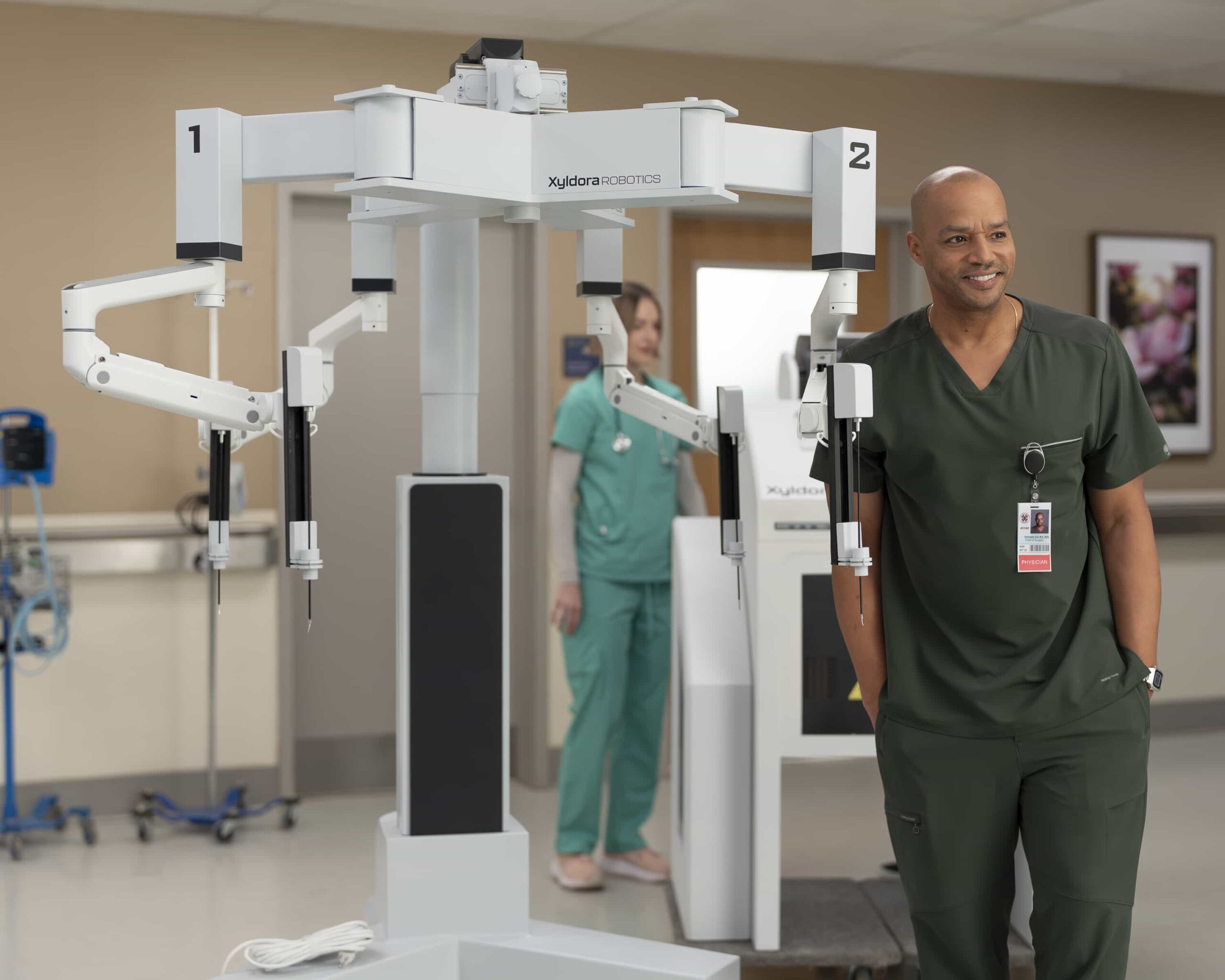 SCRUBS - “My Rom-Com” - Elliot faces a dilemma with a stubborn patient, while J.D. discovers online doctor reviews. Meanwhile, Turk teaches his interns about new surgical technology and unexpected life lessons. WEDNESDAY, MARCH 4 (8:00-8:30 p.m. EST) on ABC. (Disney/Darko Sikman) 
DONALD FAISON