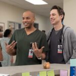 Scrubs Season 10 Episode 3 DONALD FAISON, ZACH BRAFF