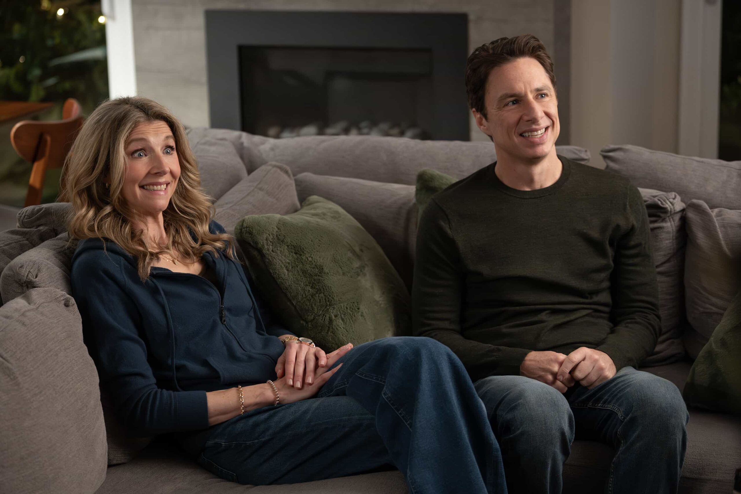 SCRUBS Season 3 Episode 10 Picture - “My Rom-Com” - Elliot faces a dilemma with a stubborn patient, while J.D. discovers online doctor reviews. Meanwhile, Turk teaches his interns about new surgical technology and unexpected life lessons. WEDNESDAY, MARCH 4 (8:00-8:30 p.m. EST) on ABC. (Disney/Sergei Bachlakov) 
SARAH CHALKE, ZACH BRAFF
SCRUBS Season 10 Episode 3 Picture - “My Rom-Com” - Elliot faces a dilemma with a stubborn patient, while J.D. discovers online doctor reviews. Meanwhile, Turk teaches his interns about new surgical technology and unexpected life lessons. WEDNESDAY, MARCH 4 (8:00-8:30 p.m. EST) on ABC. (Disney/Sergei Bachlakov) 
SARAH CHALKE, ZACH BRAFFSARAH CHALKE, ZACH BRAFF