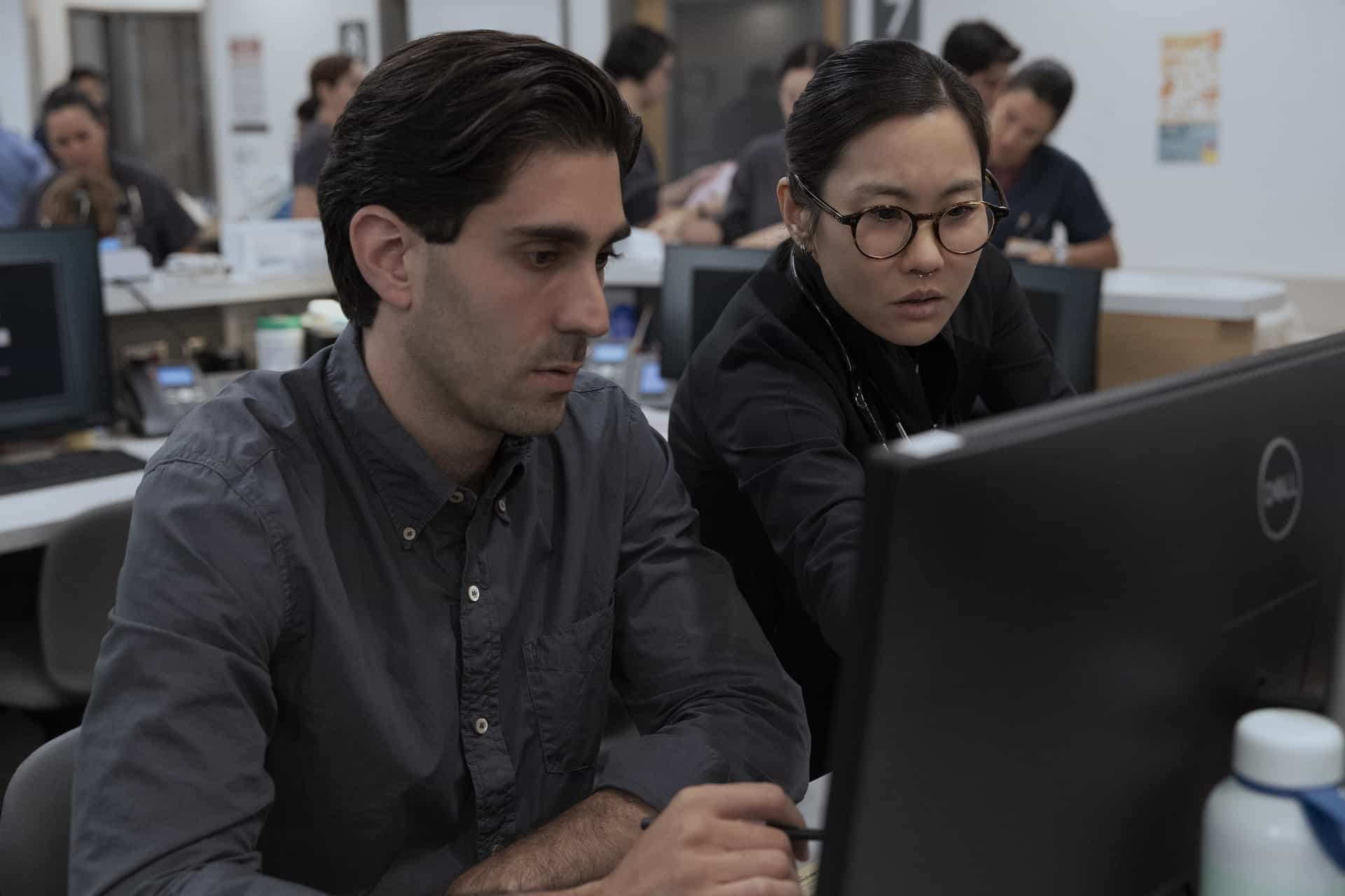 Adam Shaukat, Irene Choi THE PITT Season 2 Episode 9