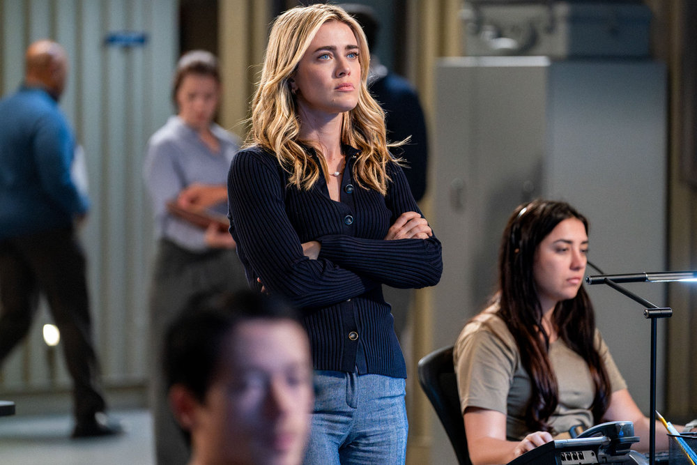 THE HUNTING PARTY -- "Lou Kaplan" Episode 206 -- Pictured: Melissa Roxburgh as Rebecca "Bex" Henderson -- (Photo by: Ralph Bavaro/NBC)