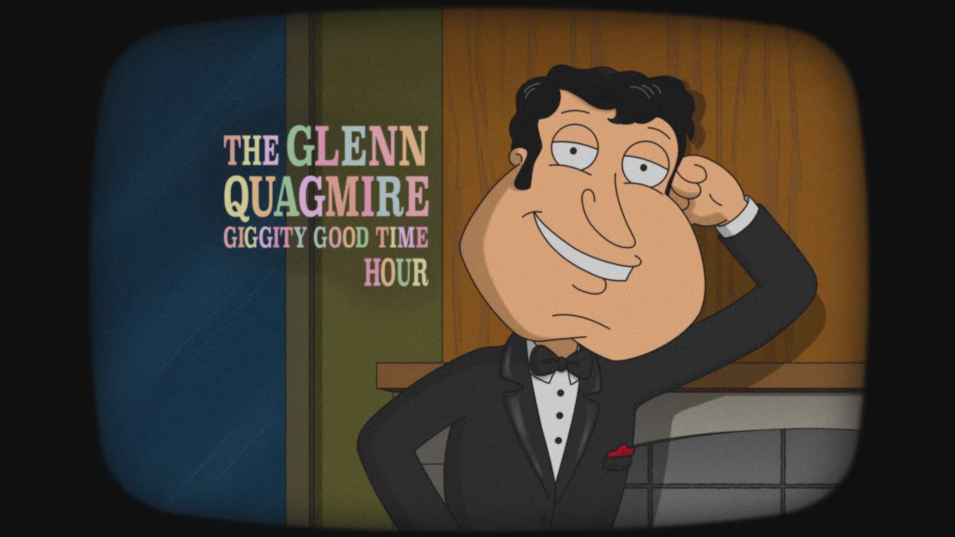 FAMILY GUY Season 24 Episode 6 Still : In this follow up to the "Viewer Mail" episodes, the Griffin family retells The Lord of the Rings,? explains how the Griffins' ancestors arrived in Quahog, and looks back at Quagmire's 1960s variety show in the all-new "Viewer DM's" episode of Family Guy airing Sunday, March 8 (8:00-8:31PM ET/PT) on FOX. FAMILY GUY © 2026 by 20th Television