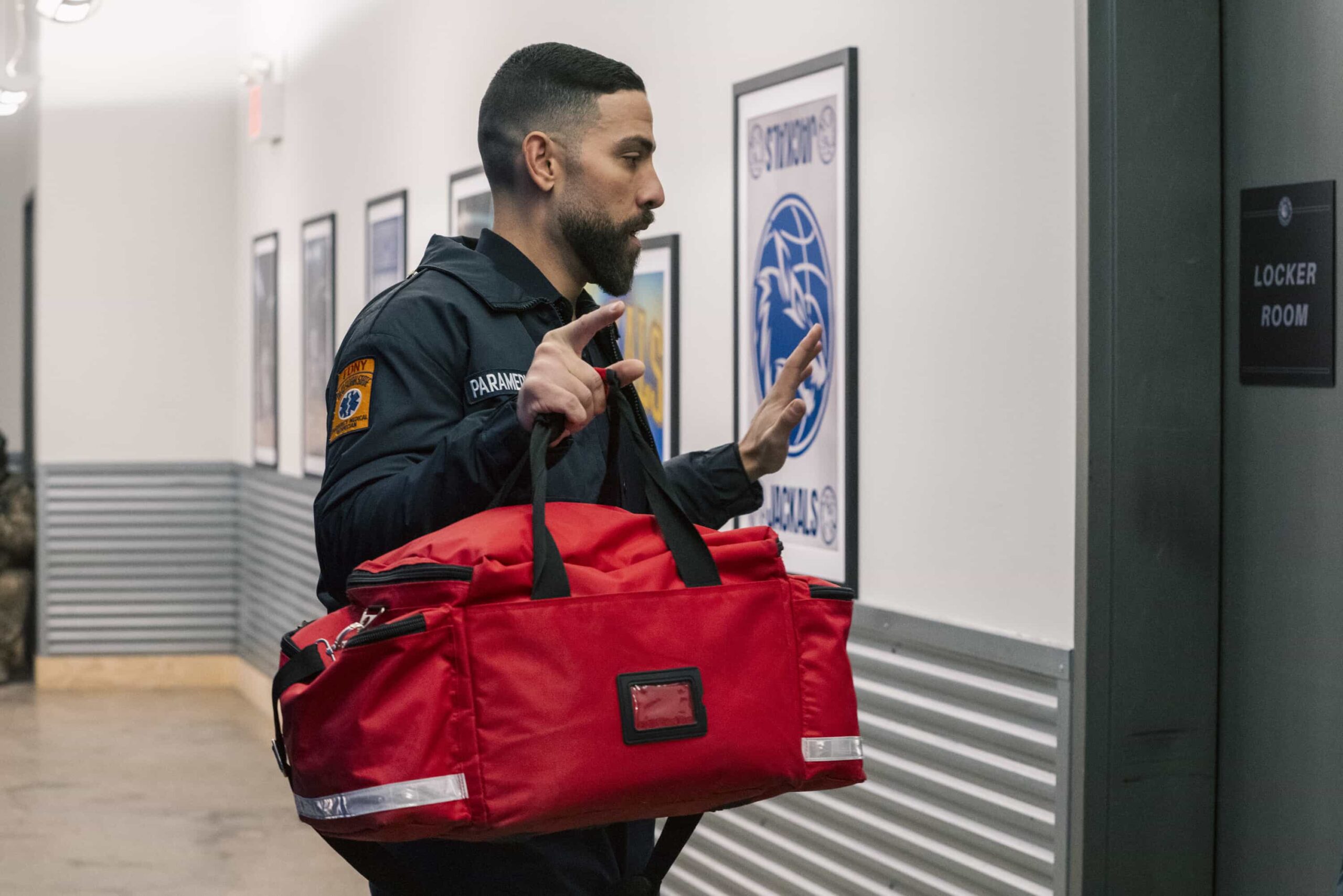 FBI Season 8 Episode 13 “Fanatics” – After the son of a professional basketball team owner is taken for ransom, Jubal and the team race to catch the kidnappers. Soon, they discover the perpetrators have been planning a larger revenge plot that they must act quickly to stop, on FBI, Monday, March 9 (9:00-10:00 PM, ET/PT). Pictured: Zeeko Zaki as Special Agent Omar Adom ‘OA’ Zidan. Photo: Bennett Raglin/CBS ©2026 CBS Broadcasting, Inc. All Rights Reserved.