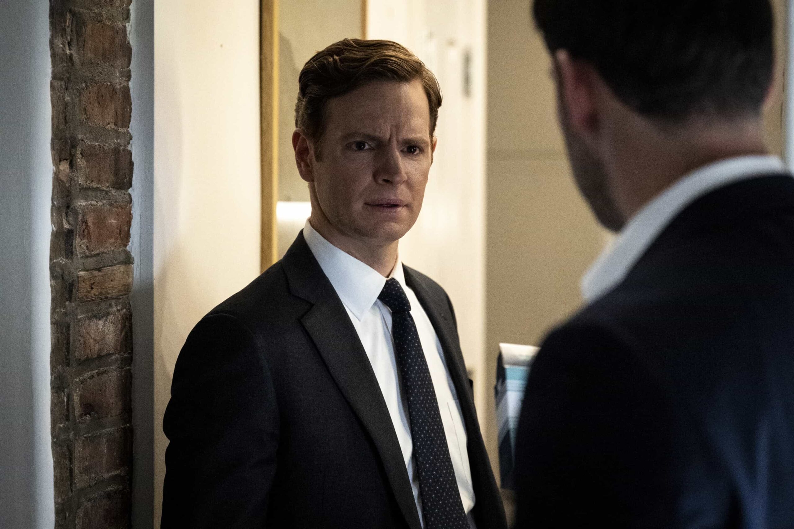 CIA Season 1 Episode 3 Still “Bridge of Lies” – When a deeply embedded U.S. intelligence officer is detained in Hong Kong, Nikki insists on traveling there to bring him home. But when her cover is blown, the team must work tirelessly to get her back to New York, on CIA, Monday, March 9 (10:00-11:00 PM, ET/PT). Pictured: Nick Gehlfuss as Special Agent Bill Goodman. Photo: Mark Schafer/CBS ©2026 CBS Broadcasting, Inc. All Rights Reserved.