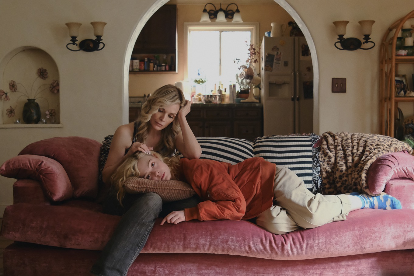 Michelle Pfeiffer and Elle Fanning in "Margo’s Got Money Troubles," premiering April 15, 2026 on Apple TV.