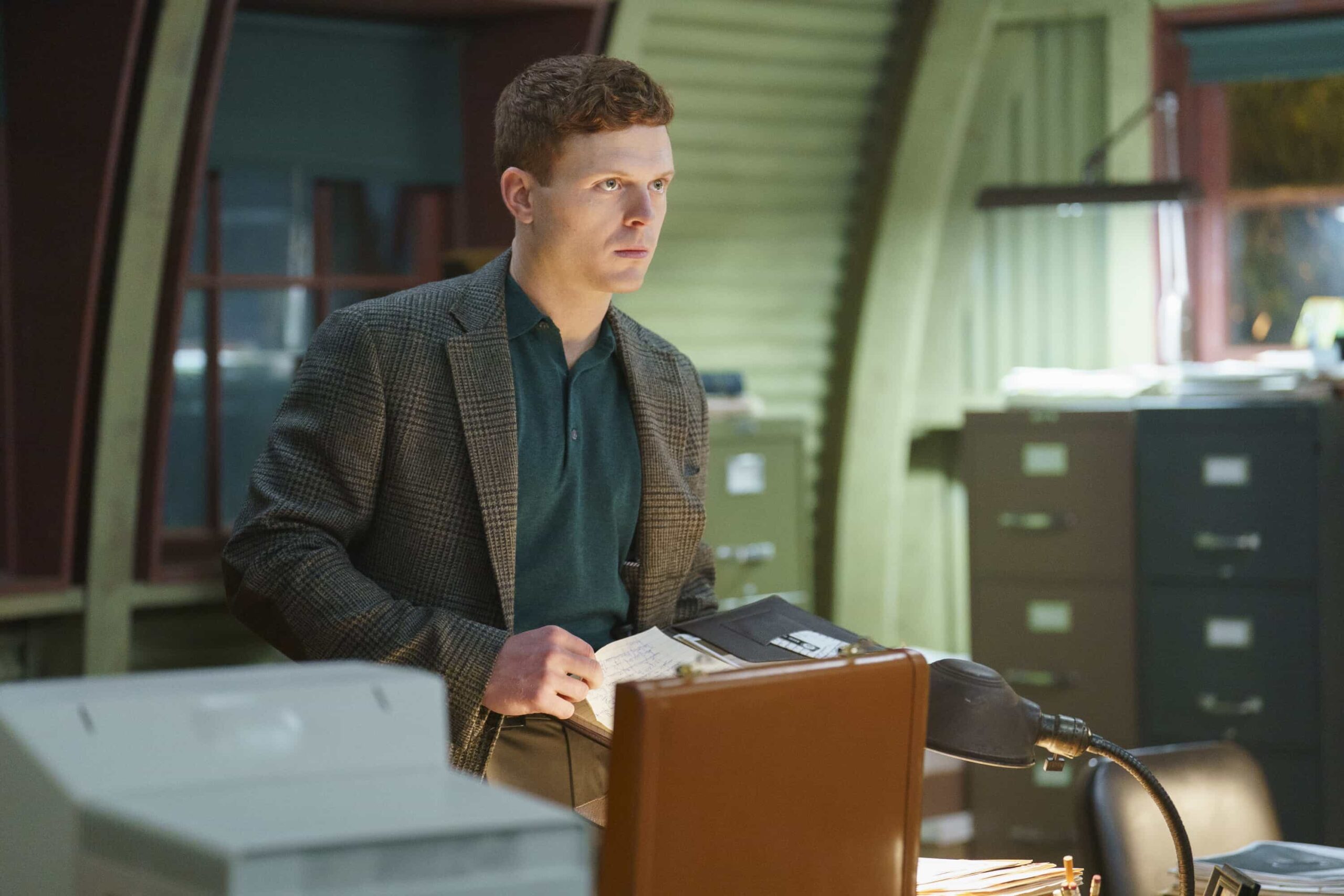 NCIS Origins Season 2 Episode 10 Still “Lean on Me” – When a marine captain shows up at Camp Pendleton exhibiting symptoms of a fatal virus, NIS goes on lockdown and Gibbs is forced to take charge. As panic spreads, the team races to determine whether it really is a deadly outbreak or something else entirely, on NCIS: ORIGINS, Tuesday, March 10 (9:00-10:00 PM, ET/PT) on the CBS Television Network, and streaming on Paramount+ (live and on demand for Paramount+ Premium plan subscribers, or on demand for Paramount+ Essential subscribers the day after the episode airs)*.  Pictured: Caleb Foote as Bernard “Randy” Randolf.   Photo: Erik Voake/CBS ©2025 CBS Broadcasting, Inc. All Rights Reserved.