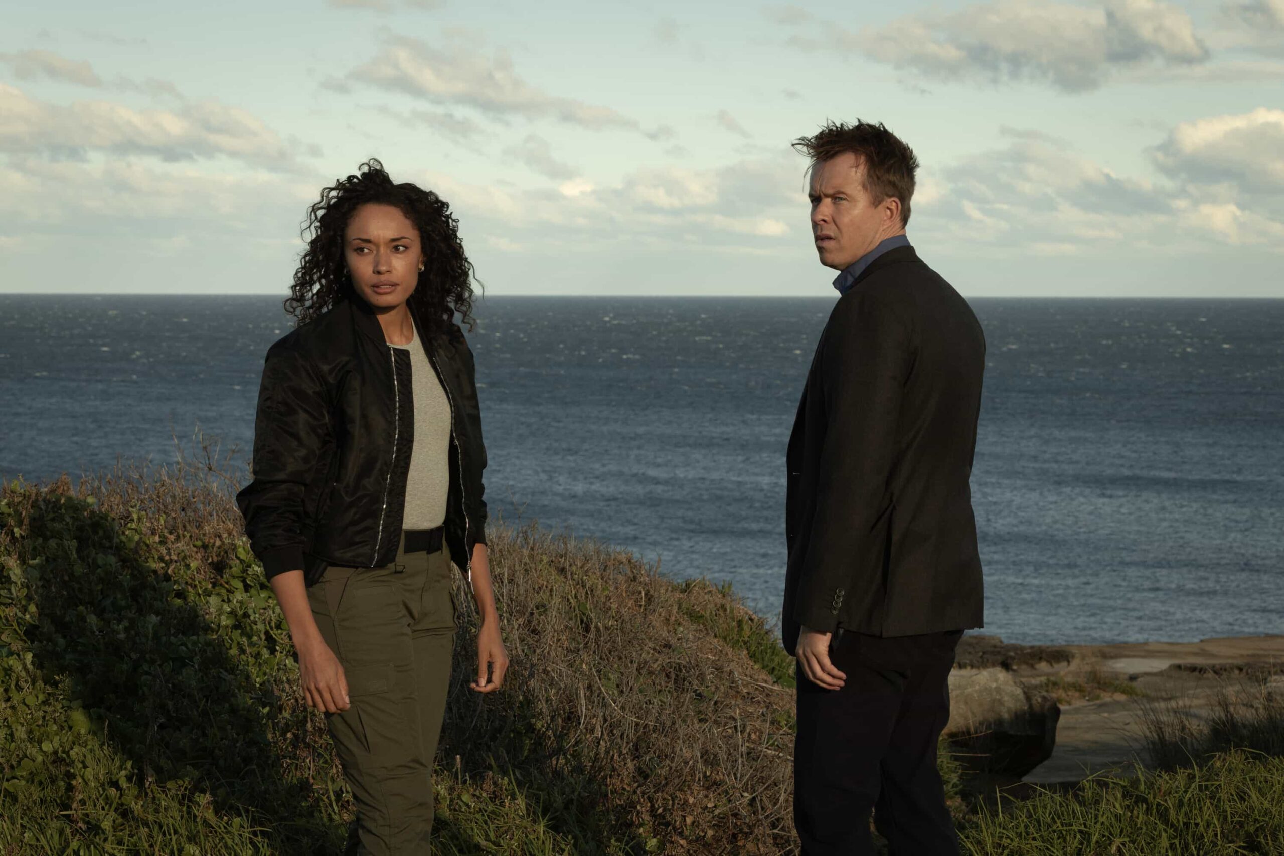 NCIS Sydney Season 3 Episode 10 - Olivia Swann as NCIS Special Agent Captain Michelle Mackey and Todd Lasance as AFP Liaison Officer Sergeant Jim \'JD\' Dempsey in NCIS: Sydney episode 10, season 3 streaming on Paramount+, 2026. Photo Credit:  Daniel Asher Smith/Paramount+   © TM & © 2026 CBS Studios Inc. NCIS: Sydney and related marks and logos  are trademarks of CBS Studios Inc. All Rights Reserved.