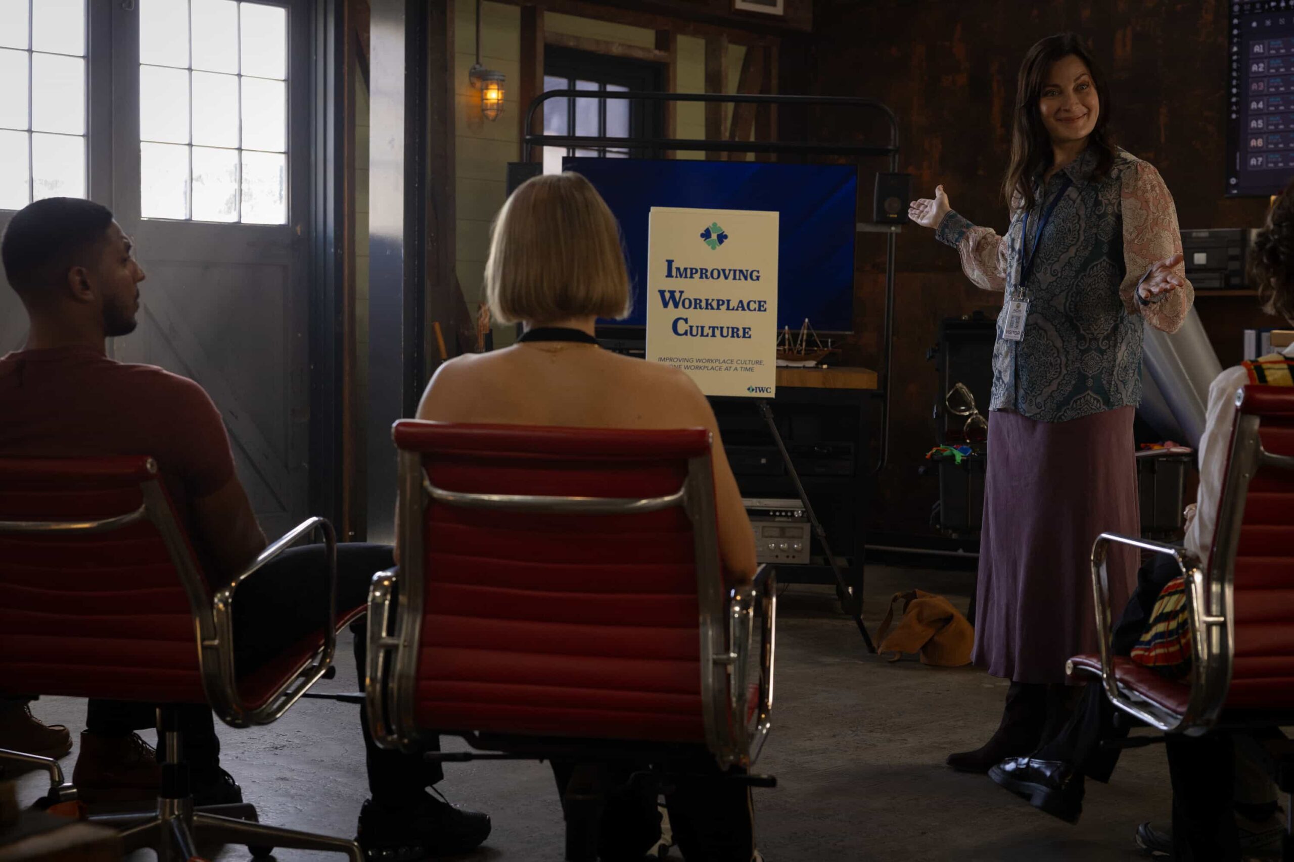 NCIS Sydney Season 3 Episode 10 - Annie Maynard as Janelle in NCIS: Sydney episode 10, season 3 streaming on Paramount+, 2026. Photo Credit:  Daniel Asher Smith/Paramount+   © TM & © 2026 CBS Studios Inc. NCIS: Sydney and related marks and logos  are trademarks of CBS Studios Inc. All Rights Reserved.