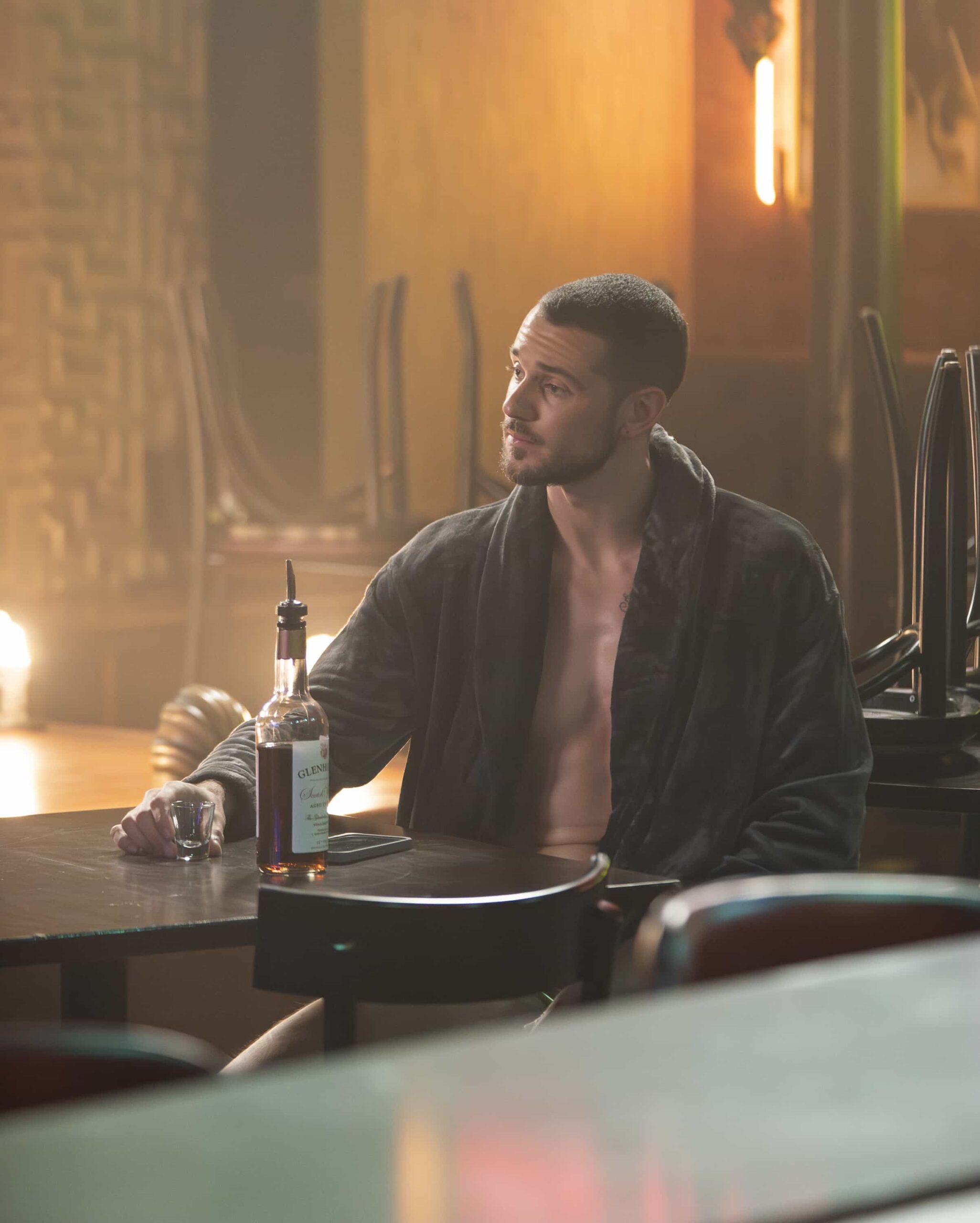 R.J. DECKER Season 1 Episode 2 Still - “Twenty Pounds of Clem in a Ten-Pound Bag” - Wish enlists RJ’s help on a bizarre case when his late cellmate’s son is wrongly accused of murder. TUESDAY, MARCH 10 (10:00-11:00 p.m. EDT) on ABC. (Disney/John Merrick) 
CONNOR DUERMIT