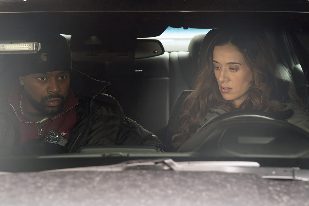 Chicago P.D. Season 13 Episode 14 Picture -- "Meant to Be" Episode 1314 -- Pictured: (l-r) LaRoyce Hawkins as Kevin Atwater, Marina Squerciati as Officer Kim Burgess -- (Photo by: Elizabeth Sisson/NBC)