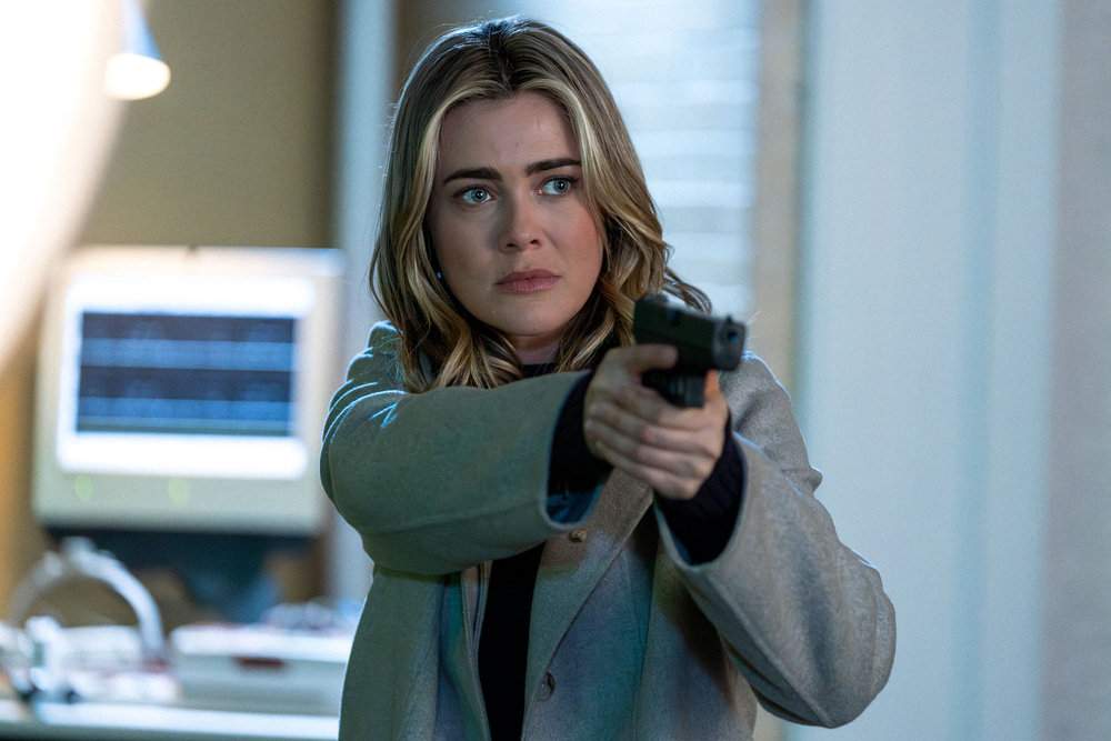 THE HUNTING PARTY -- "Sidney Fairfax" Episode 207 -- Pictured: Melissa Roxburgh as Rebecca "Bex" Henderson -- (Photo by: Ralph Bavaro/NBC)