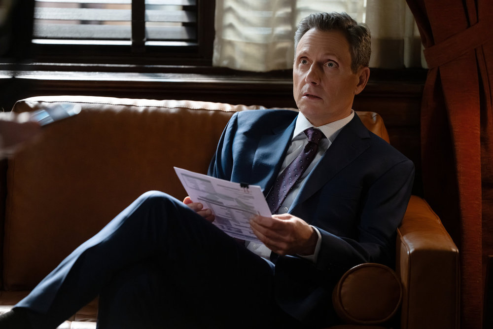 LAW & ORDER -- "Bright Lights" Episode 25015 -- Pictured: Tony Goldwyn as District Attorney Nicholas Baxter -- (Photo by: Virginia Sherwood/NBC)
