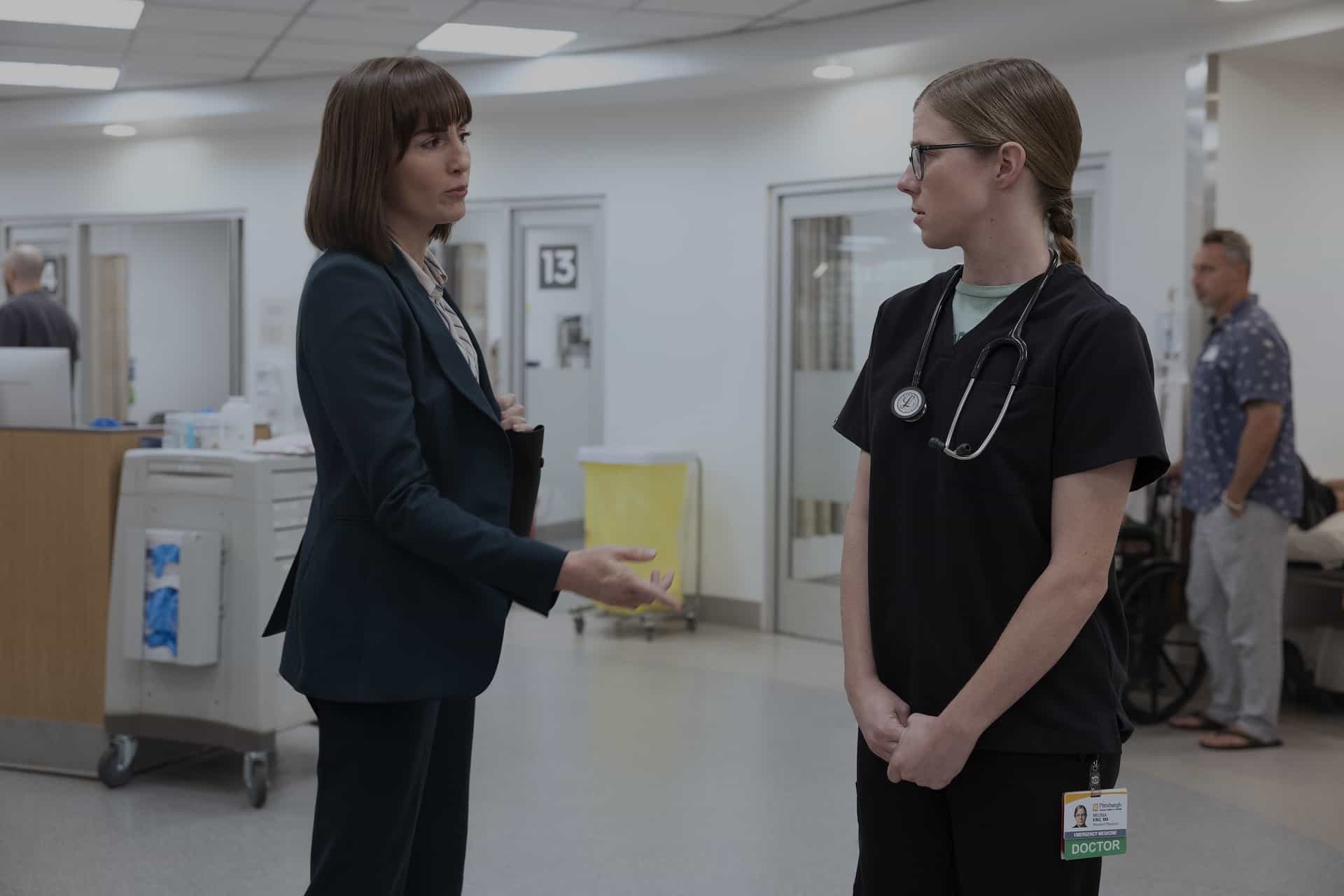 Alison Haislip, Taylor Dearden THE PITT Season 2