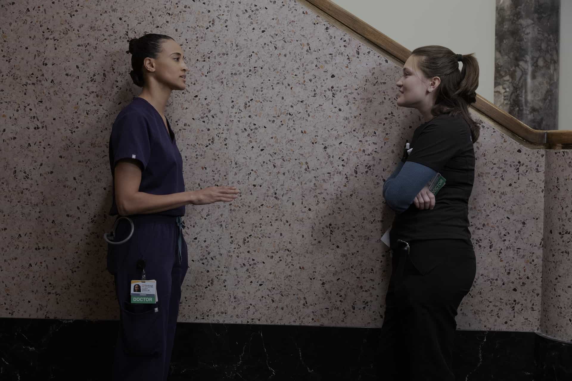 Alexandra Metz, Isa Briones THE PITT Season 2