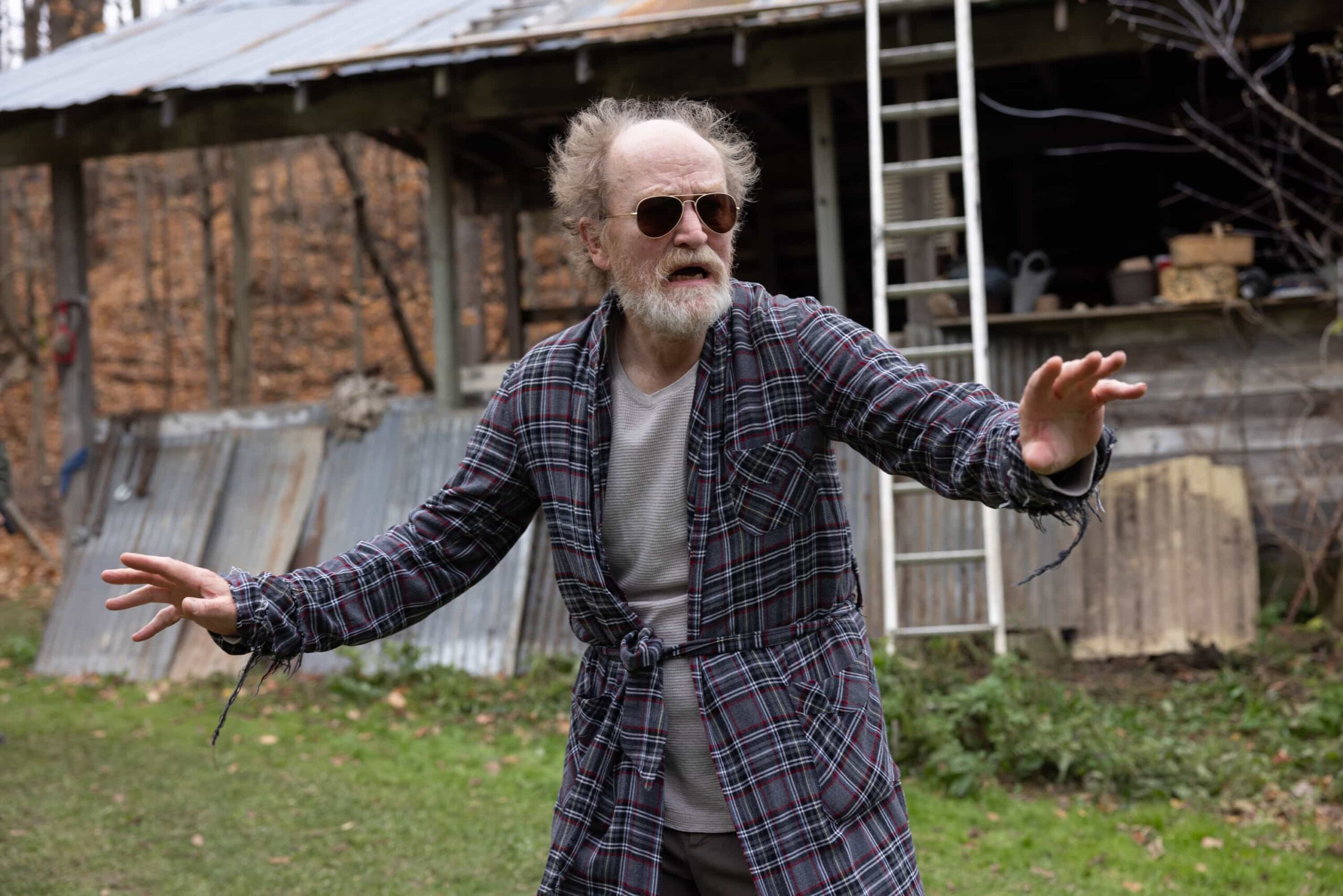 "Plus One" -- Coverage of the CBS Original Series SHERIFF COUNTRY, scheduled to air on the CBS Television Network.  Pictured: Bruce Hunter as Lewis Kifner. Photo: Darren Goldstein/CBS ©2025 CBS Broadcasting, Inc. All Rights Reserved.