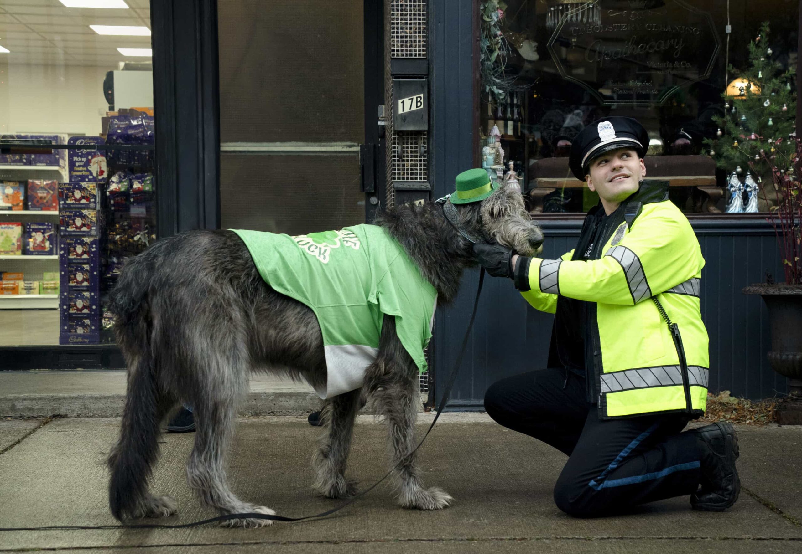“St. Patrick’s Day” – Danny, Sarah and Lena race to stop a looming threat on St. Patrick’s Day. Meanwhile, homesickness sparks a family gathering, and Lena’s personal life takes a hopeful turn, on the CBS Original series BOSTON BLUE, Friday, March 13 (10:00-11:00 PM, ET/PT) on the CBS Television Network, and streaming on Paramount+  Pictured: Mika Amonsen as Sean Reagan    Photo: Brendan Adam-Zwelling/CBS ©2025 CBS Broadcasting, Inc. All Rights Reserved.