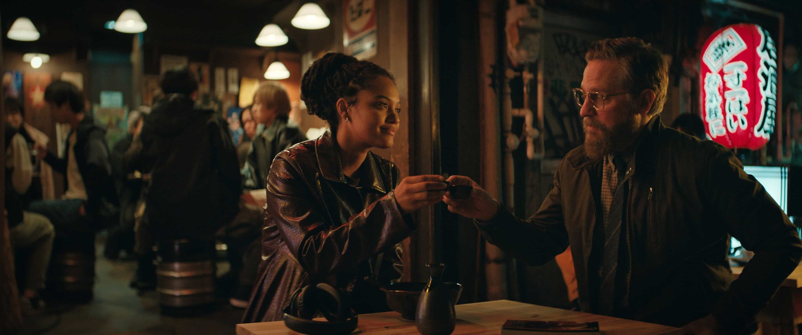 Monarch Legacy of Monsters Season 2 Episode 3 Photos “Secrets” 3 Kiersey Clemons and Joe Tippett in "Monarch: Legacy of Monsters," now streaming on Apple TV.