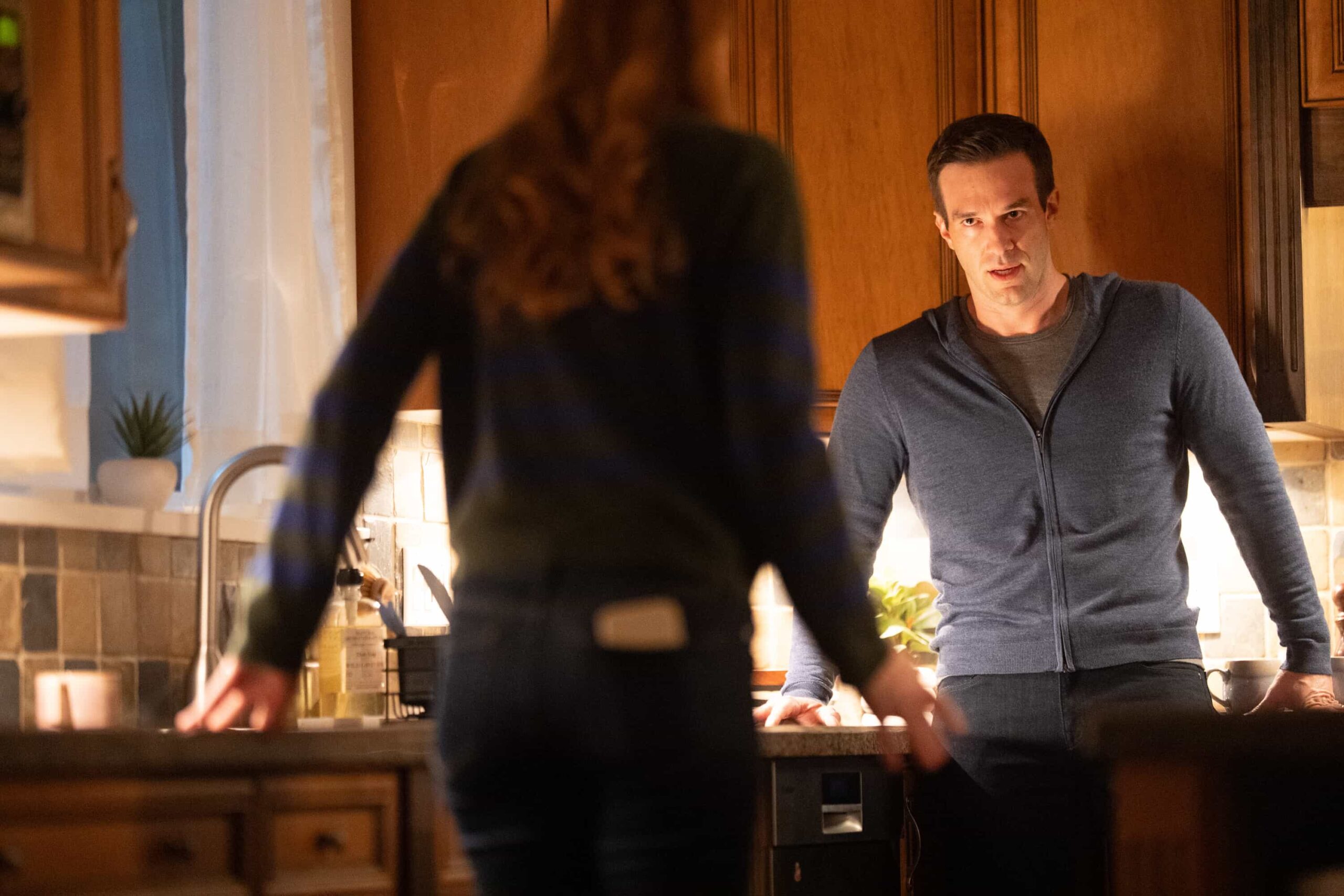 “Do No Harm” – When a doctor vanishes after her shift, Colter uncovers a trail of stolen drugs and disguises revealing a calculated revenge plot, on TRACKER  Pictured: Andy Favreau as Victor. Photo: Darko Sikman/CBS ©2025 CBS Broadcasting, Inc. All Rights Reserved.