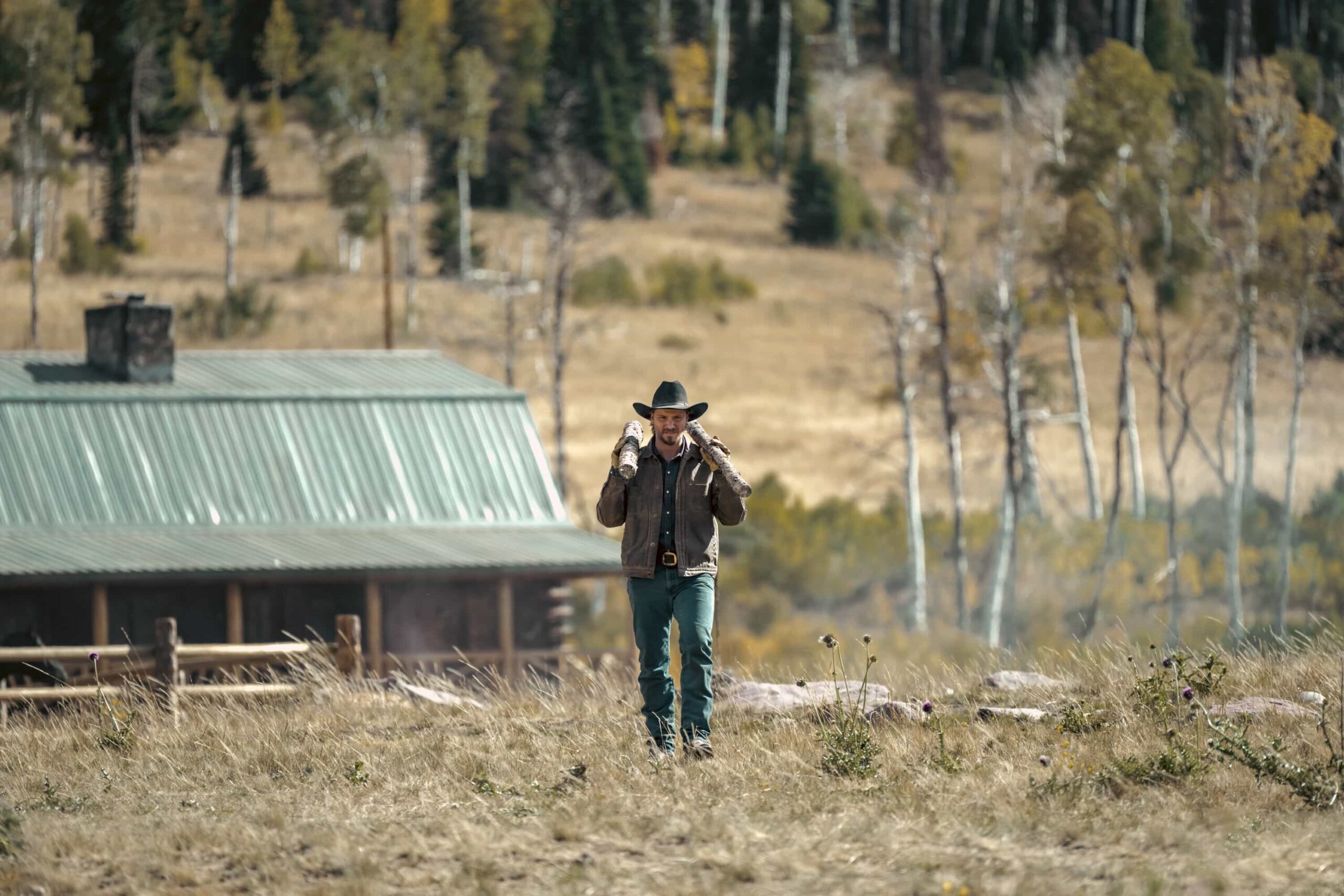 “Road to Nowhere” – When a standoff between Broken Rock and local ranchers over a mine groundbreaking turns violent, the Marshals launch a manhunt to find the shooters, on MARSHALS, Sunday, March 15 (8:00-9:00 PM, ET/PT). Pictured: Luke Grimes as Kayce Dutton. Photo: Christopher Saunders/CBS ©2025 CBS Broadcasting, Inc. All Rights Reserved.
