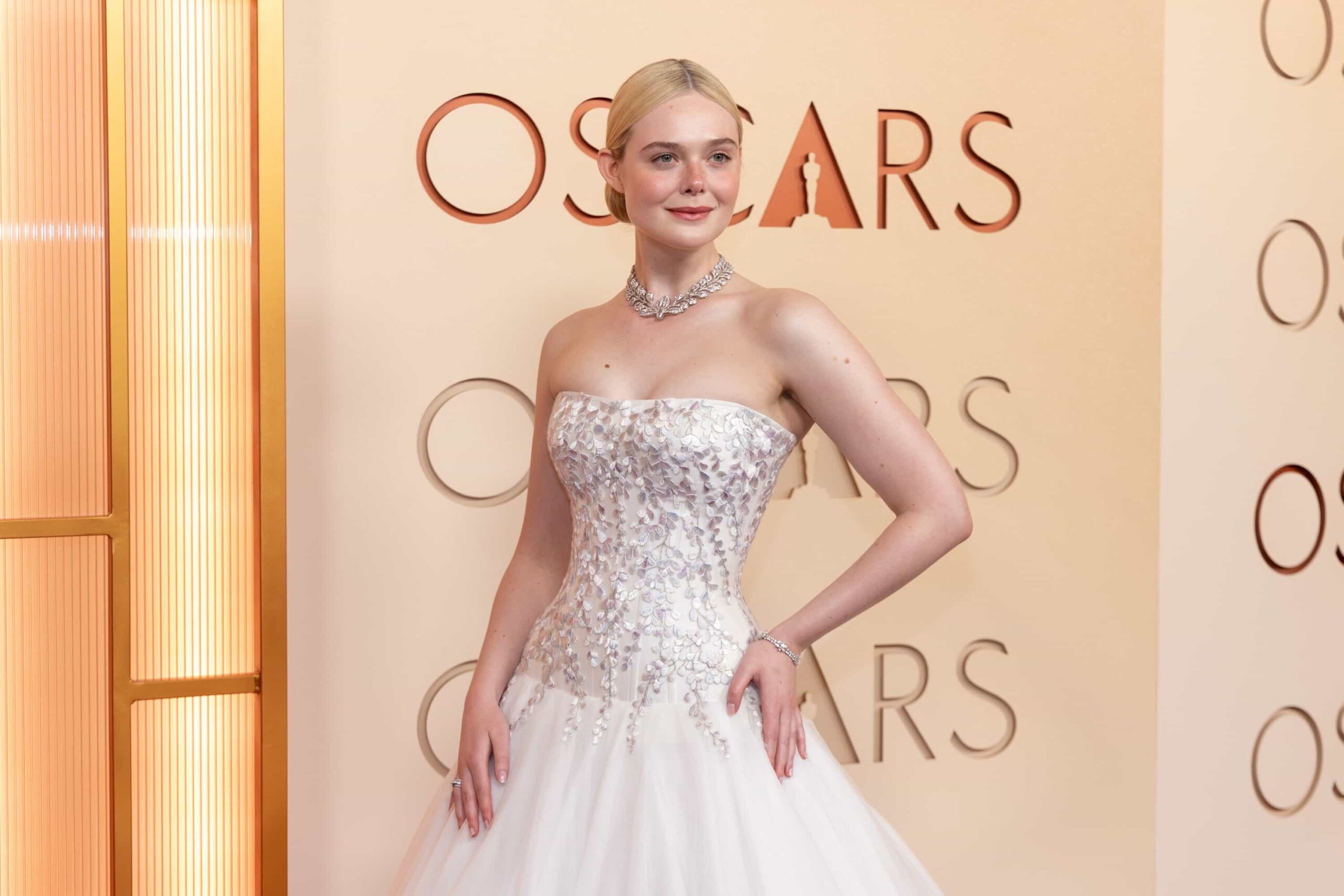 THE OSCARS® - Hosted by Conan O’Brien, the 98th Oscars will be held on Sunday, March 15, at the Dolby® Theatre at Ovation Hollywood and will be televised live on ABC, streamed live on Hulu and airs live in more than 200 territories worldwide. (Disney/Maya Dehlin)
ELLE FANNING