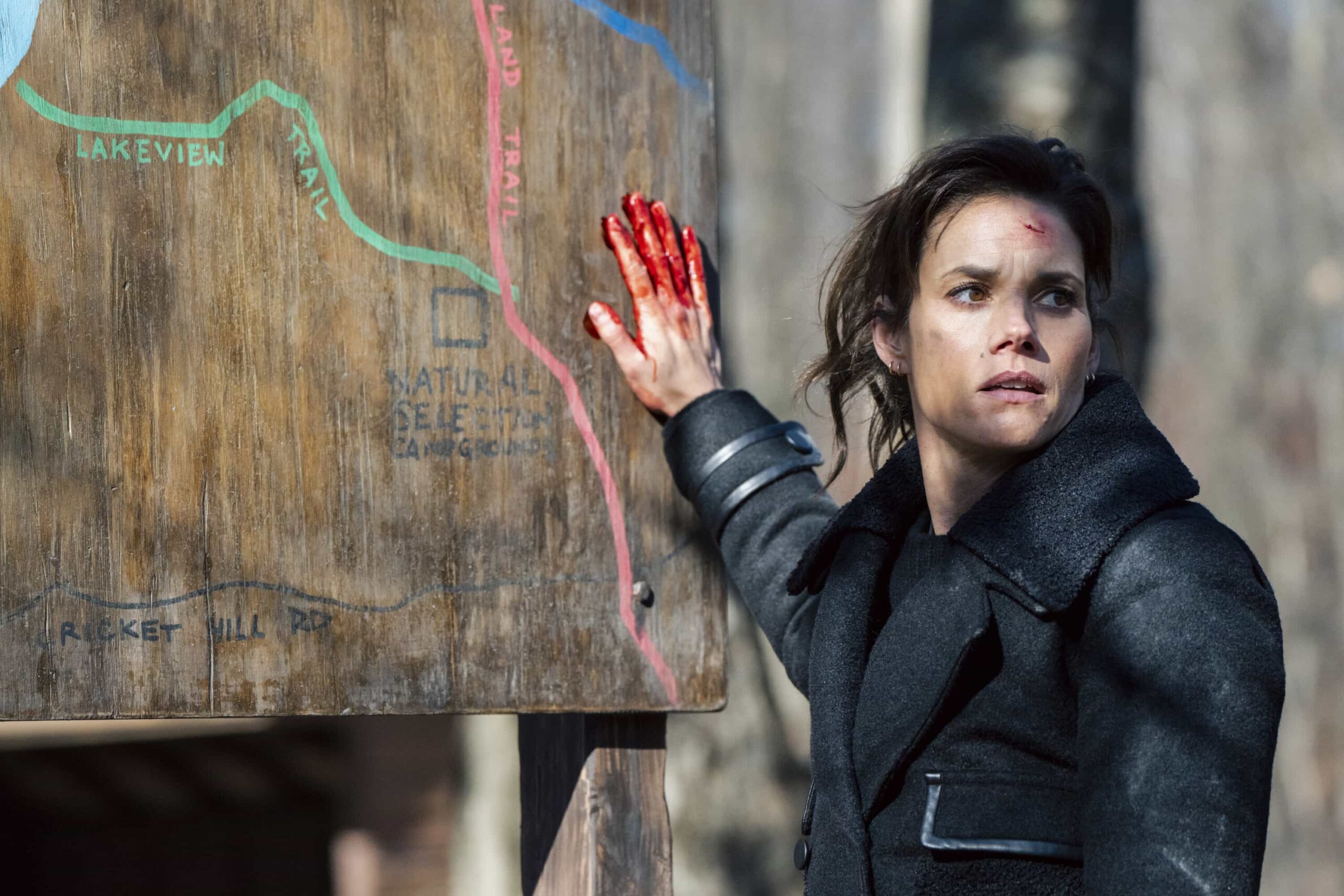 FBI Season 8 Episode 14 “Forgiven” – After Maggie’s sister, Erin, goes missing, the team begins an all-out search to recover her. But when Maggie discovers Erin was kidnapped by a sinister figure from her past, she must race to save her before it’s too late, on FBI, Monday, March 16 (9:00-11:00 PM, ET/PT). Pictured: Missy Peregrym as Special Agent Maggie Bell. Photo: Bennett Raglin/CBS ©2026 CBS Broadcasting, Inc. All Rights Reserved.