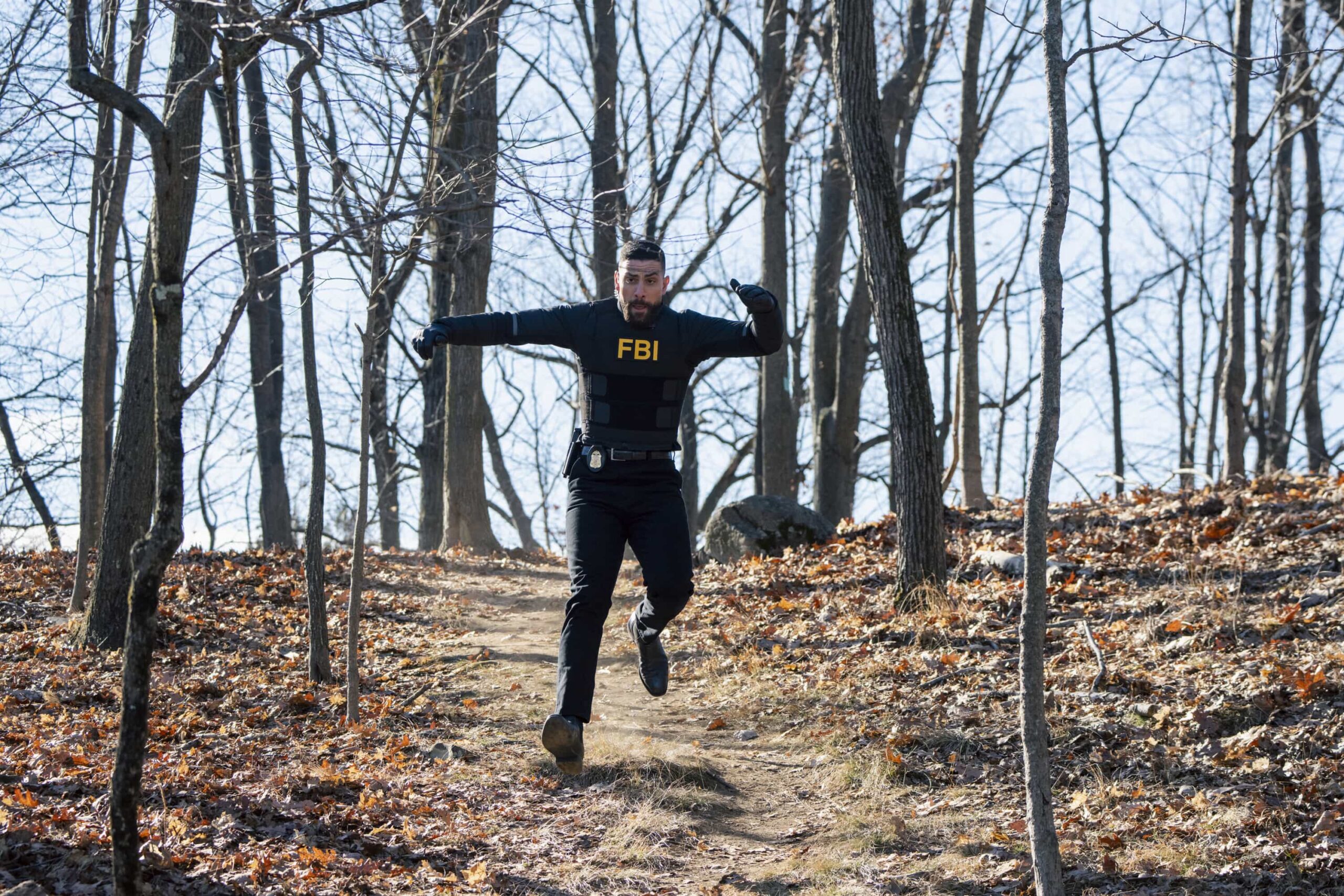 FBI Season 8 Episode 14 Image “Forgiven” – After Maggie’s sister, Erin, goes missing, the team begins an all-out search to recover her. But when Maggie discovers Erin was kidnapped by a sinister figure from her past, she must race to save her before it’s too late, on FBI, Monday, March 16 (9:00-11:00 PM, ET/PT). Pictured: Zeeko Zaki as Special Agent Omar Adom ‘OA’ Zidan. Photo: Bennett Raglin/CBS ©2026 CBS Broadcasting, Inc. All Rights Reserved.