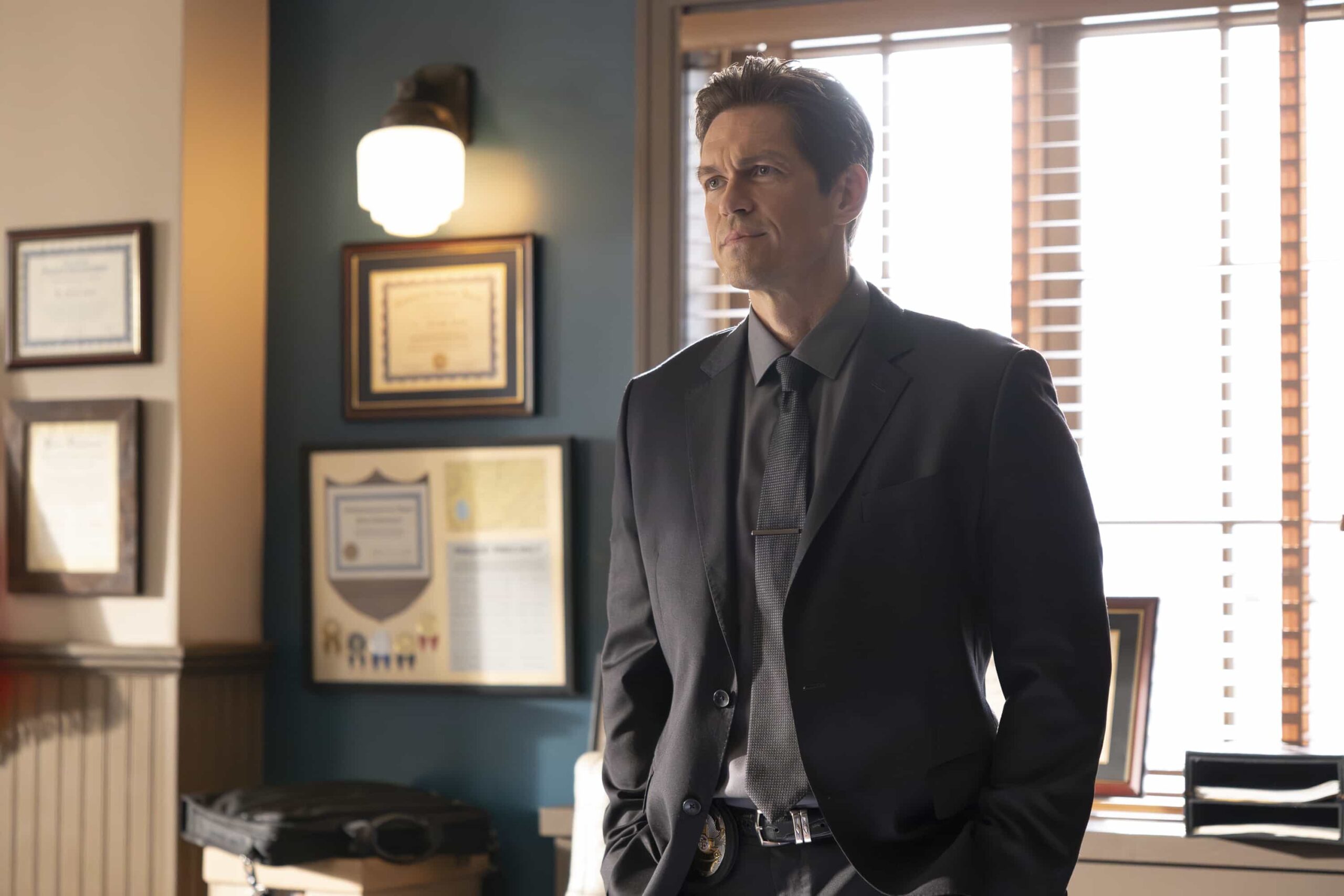 HIGH POTENTIAL Season 2 Episode 15 - “Pie In the Sky” - When a renowned retired astronaut is murdered in plain sight, Morgan and the team uncover some of his mysterious entanglements. Soto travels to New York City to meet a high-profile political fixer connected to Roman’s disappearance. TUESDAY, MARCH 17 (9:00-10:00 p.m. EDT) on ABC. (Disney/Christine Bartolucci) 
STEVE HOWEY