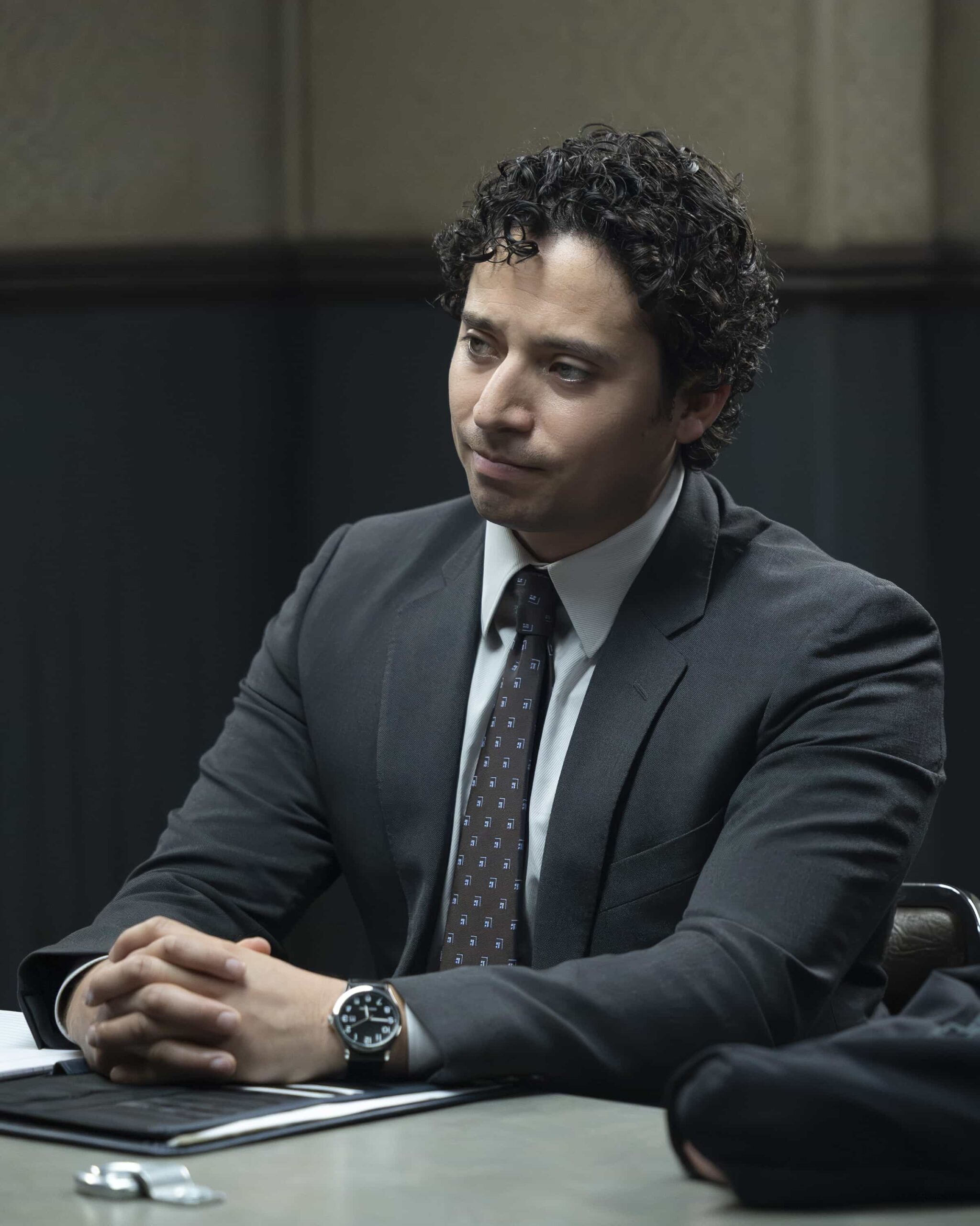 HIGH POTENTIAL - “Pie In the Sky” - When a renowned retired astronaut is murdered in plain sight, Morgan and the team uncover some of his mysterious entanglements. Soto travels to New York City to meet a high-profile political fixer connected to Roman’s disappearance. TUESDAY, MARCH 17 (9:00-10:00 p.m. EDT) on ABC. (Disney/Christine Bartolucci) 
ANDREW GONZALEZ