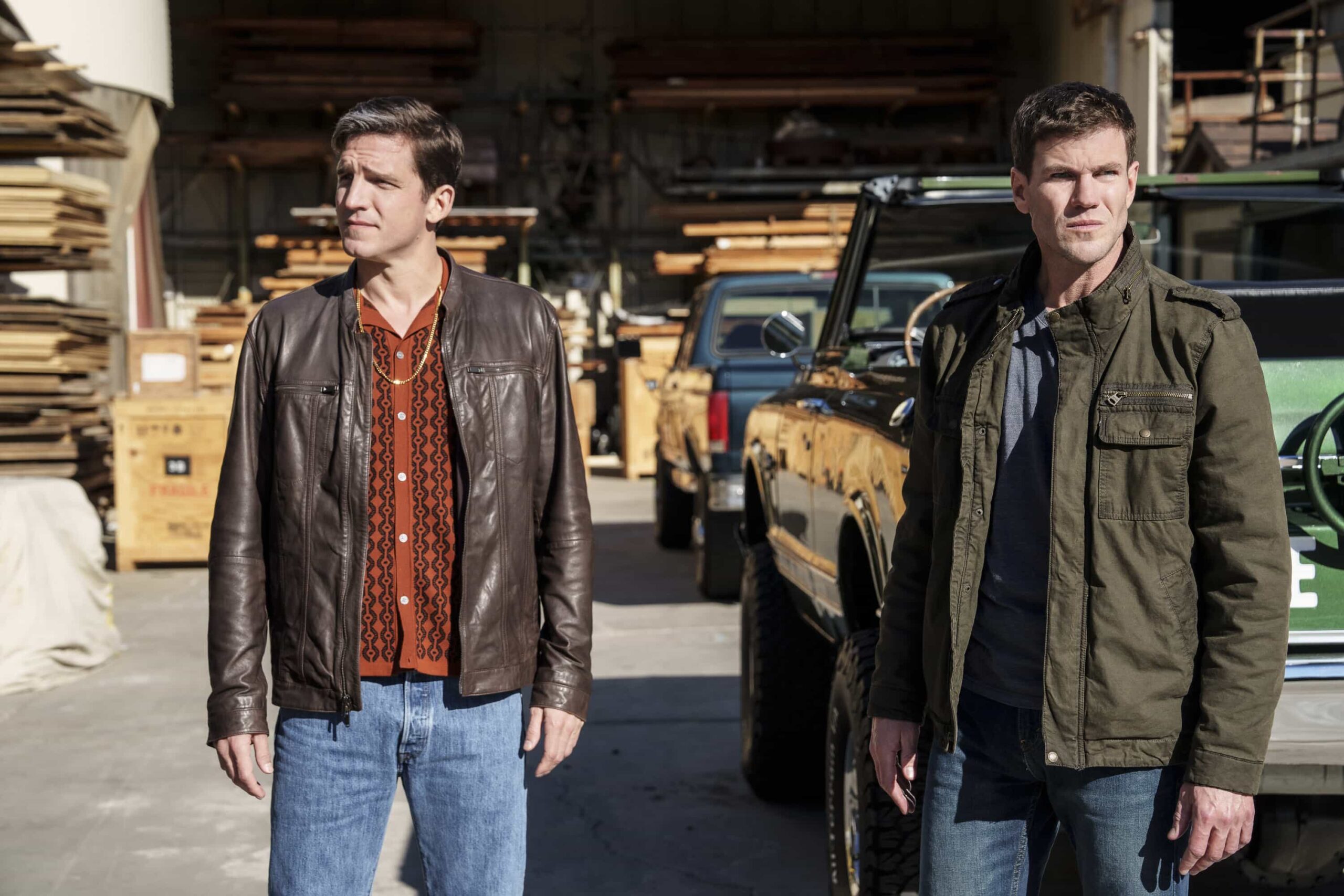 NCIS Origins Season 2 Episode 11 image "Feelin Alright?" -- Coverage of the CBS Original Series NCIS: ORIGINS, scheduled to air Tuesday, March 17 (9:00-10:00 PM, ET/PT).   Pictured L to R:    Photo: Greg Gayne/CBS ©2025 CBS Broadcasting, Inc. All Rights Reserved.