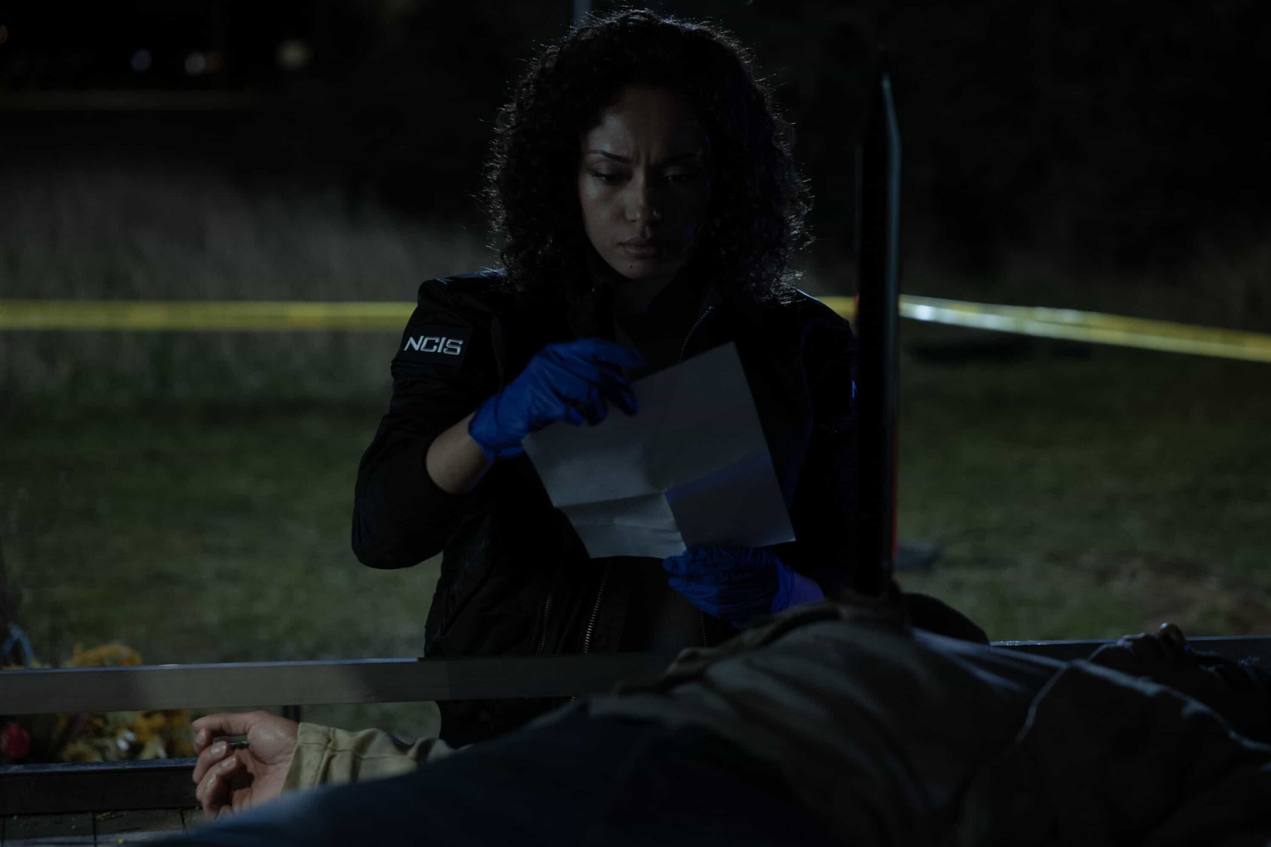 Olivia Swann as NCIS Special Agent Captain Michelle Mackey in NCIS: Sydney episode 11, season 3 streaming on Paramount+, 2026. Photo Credit:  Daniel Asher Smith/Paramount+