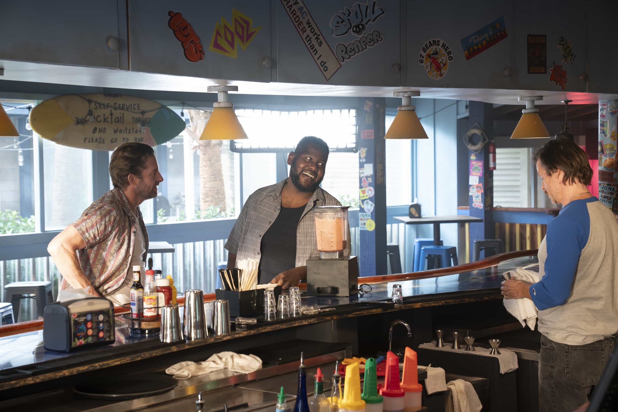 RJ DECKER - “The Needle and the Damage Done” - RJ is recruited by Emi to investigate the disappearance of a wealthy rehab tycoon’s son. Mel and Catherine discover they have different views on parenting and finances. TUESDAY, MARCH 17 (10:00-11:00 p.m. EDT) on ABC. (Disney/John Merrick) 
SCOTT SPEEDMAN, ATKINS ESTIMOND, KEVIN RANKIN