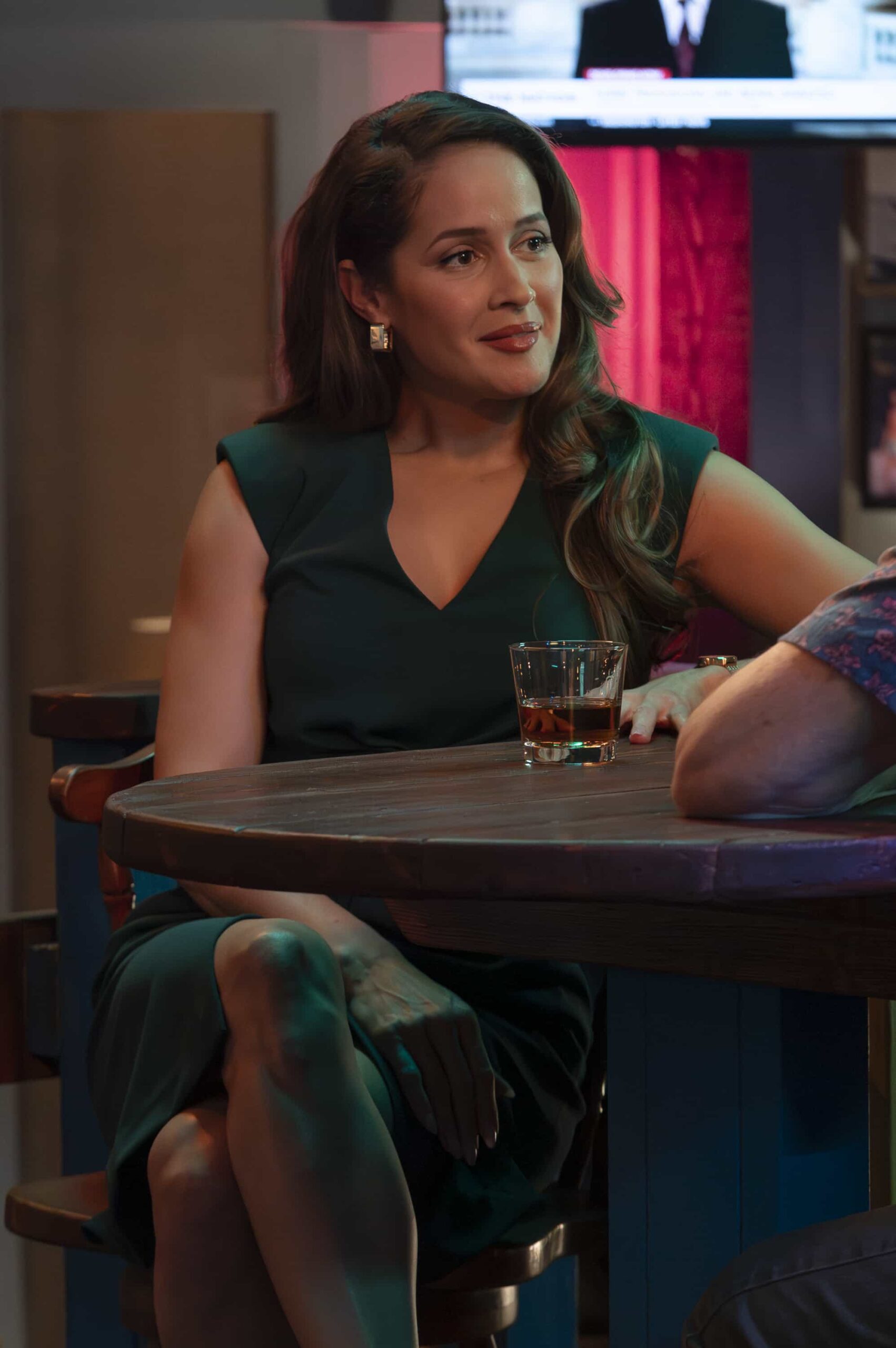 R.J. Decker Season 1 Episode 3 Promo - “The Needle and the Damage Done” - RJ is recruited by Emi to investigate the disappearance of a wealthy rehab tycoon’s son. Mel and Catherine discover they have different views on parenting and finances. TUESDAY, MARCH 17 (10:00-11:00 p.m. EDT) on ABC. (Disney/John Merrick) 
JAINA LEE ORTIZ