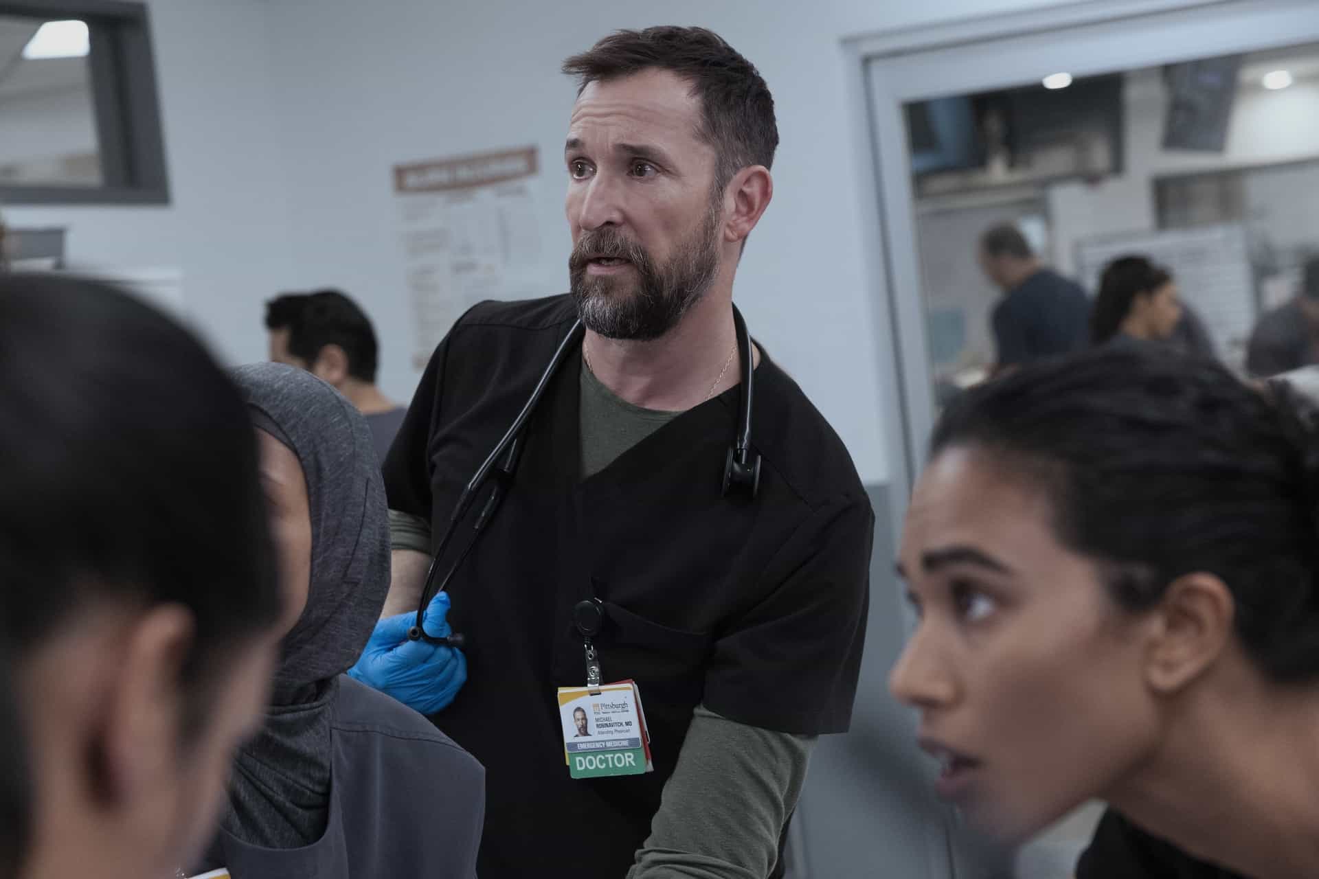 Noah Wyle, Supriya Ganesh THE PITT Season 2 Episode 11