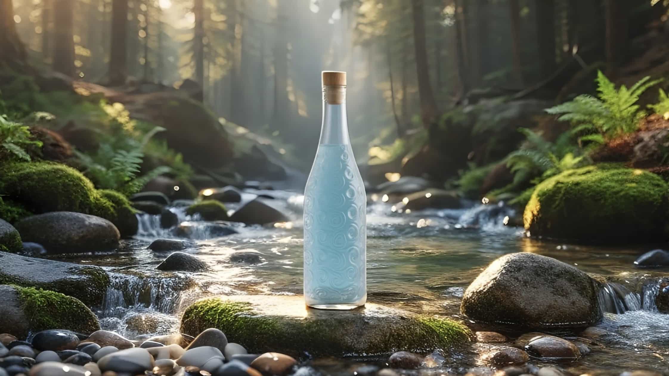 Bottle On Stream
