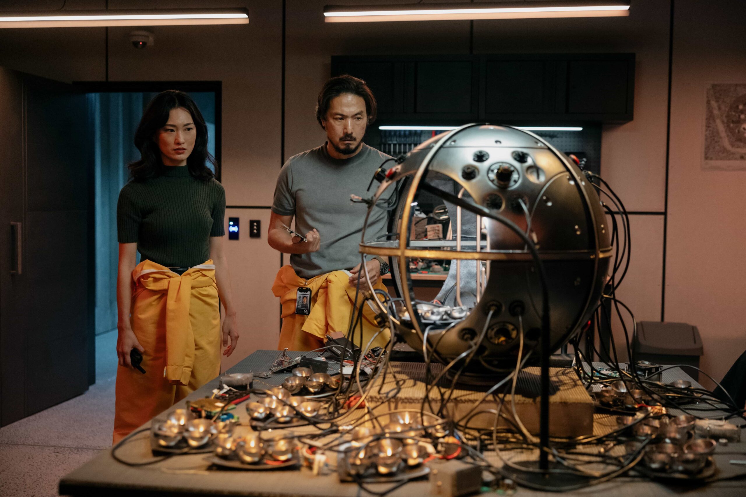 Monarch: Legacy of Monsters Season 2 Episode 4 - Mari Yamamoto and Takehiro Hira in "Monarch: Legacy of Monsters," now streaming on Apple TV.