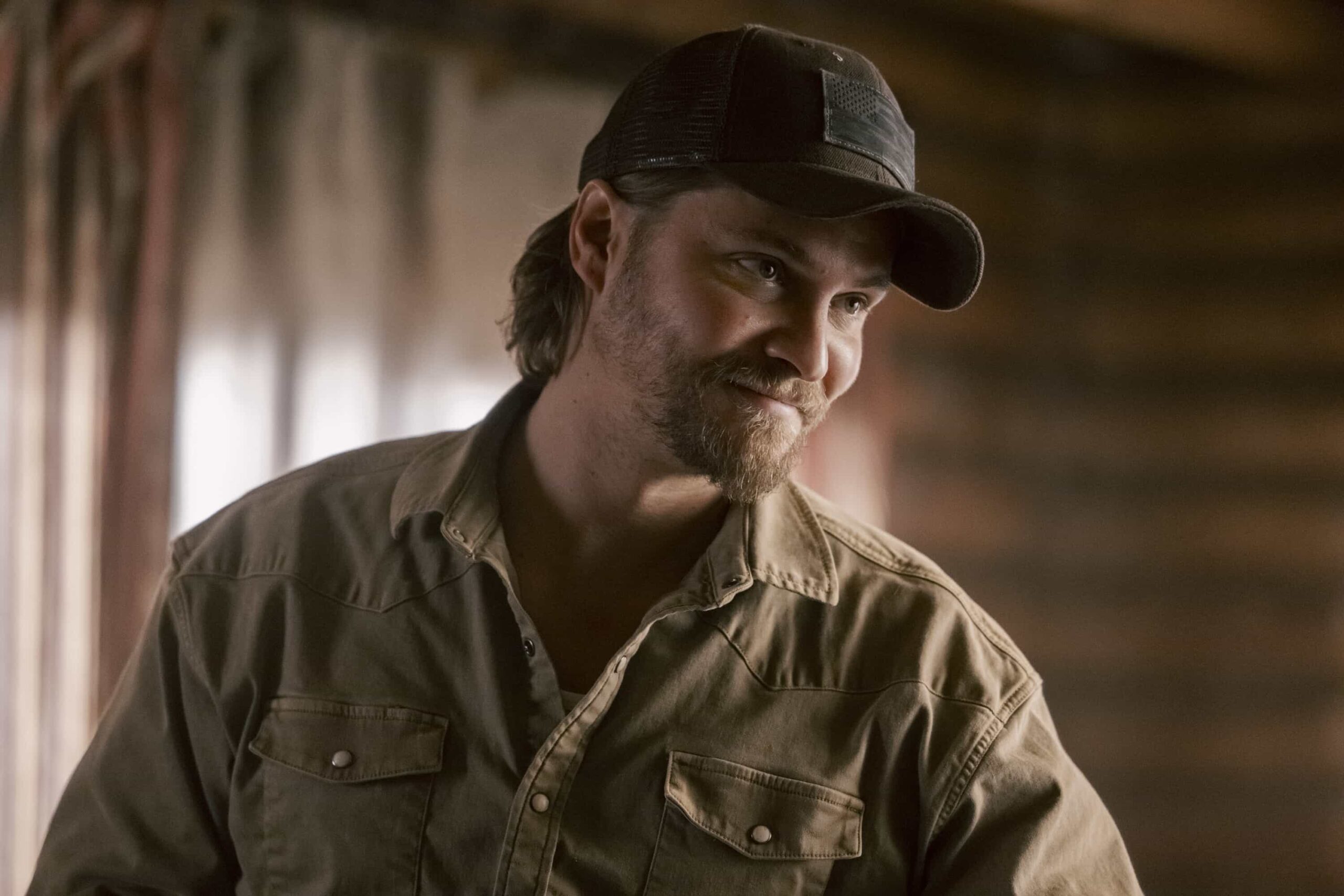 Marshals Season 1 Episode 4 Image "The Gathering Storm" -- CBS Original Series MARSHALS, scheduled to air on Sunday, March 22 (8:00-9:00 PM ET/8:00-9:00 PM PT). Pictured: Luke Grimes as Kayce Dutton. Photo: Fred Hayes/CBS ©2025 CBS Broadcasting, Inc. All Rights Reserved.