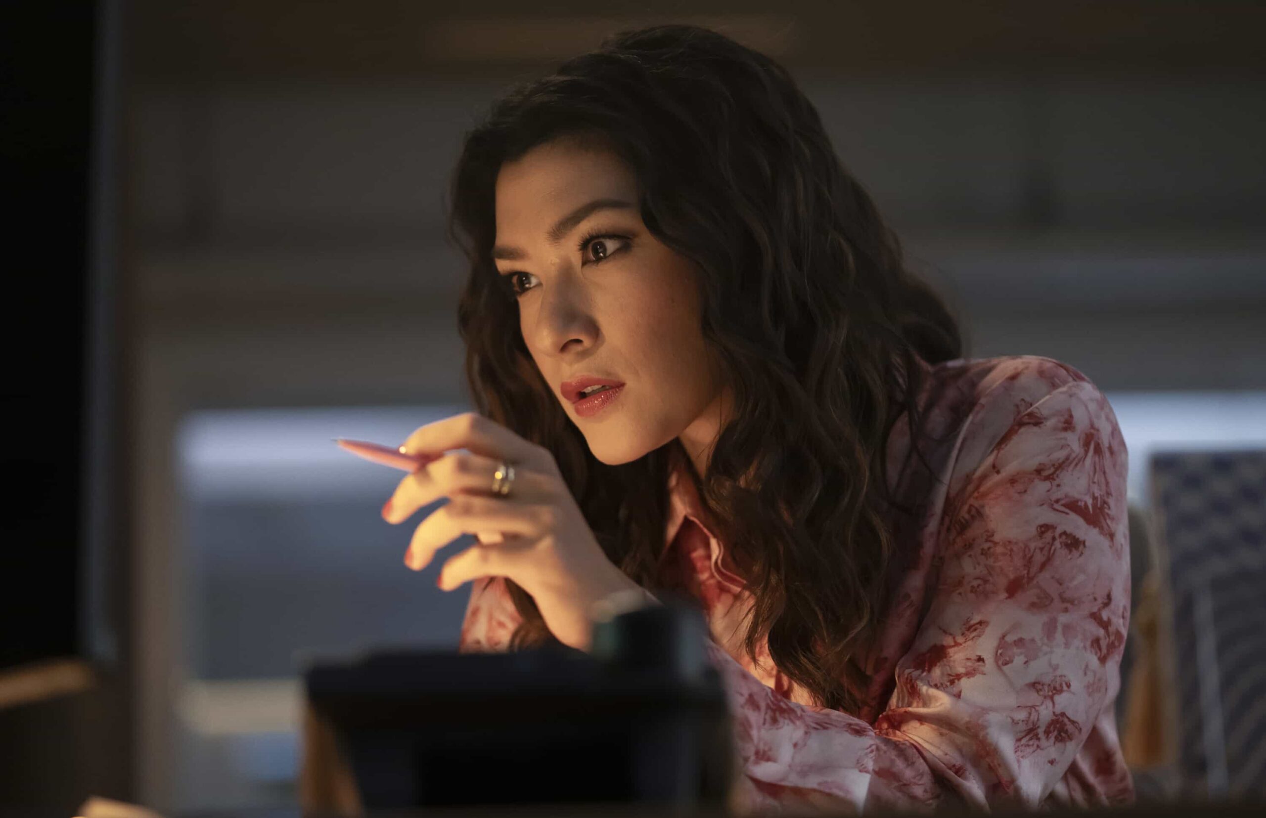 Watson Season 2 Episode 14 Picture “Wrongful Life” - Watson is sued for Wrongful Life by a long-term patient suffering from VACTERL association, who has to undergo multiple painful surgeries after a freak accident breaks his back, on WATSON, Sunday, March 22 (10:00-11:00 PM, ET/PT) on the CBS Television Network, and streaming on Paramount+*  Pictured: Inga Schlingmann as Dr. Sasha Lubbock  Photo: Colin Bentley/CBS ©2025 CBS Broadcasting, Inc. All Rights Reserved.