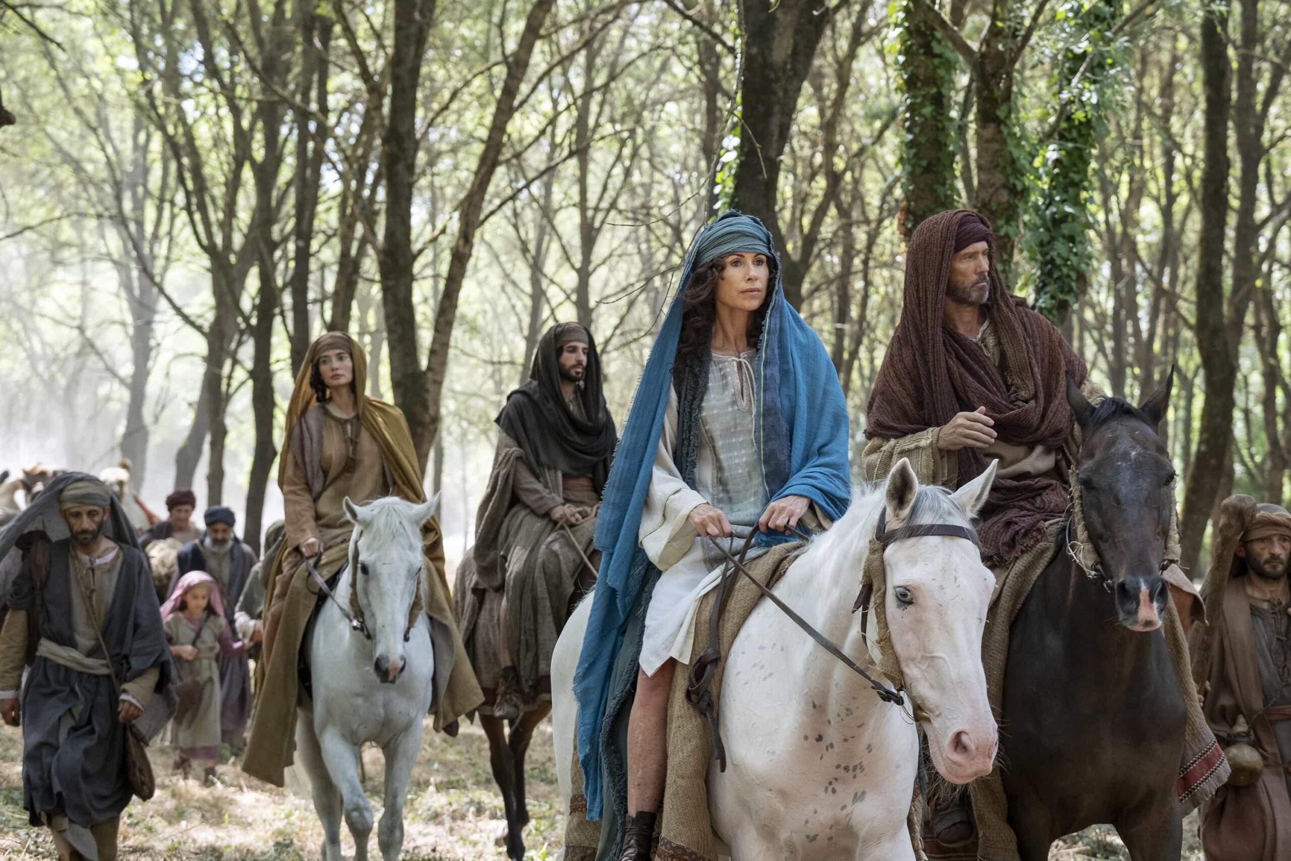 The Faithful: Women of the Bible Episode 1 Photo :   Minnie Driver in "The Woman Who Bowed to No One/The Woman Who Spoke to God" two episode presentation of THE FAITHFUL airing Sunday, March 22 (8:00-10:00 PM ET/PT) on FOX. CR: FOX. © 2026 FOX Media LLC.