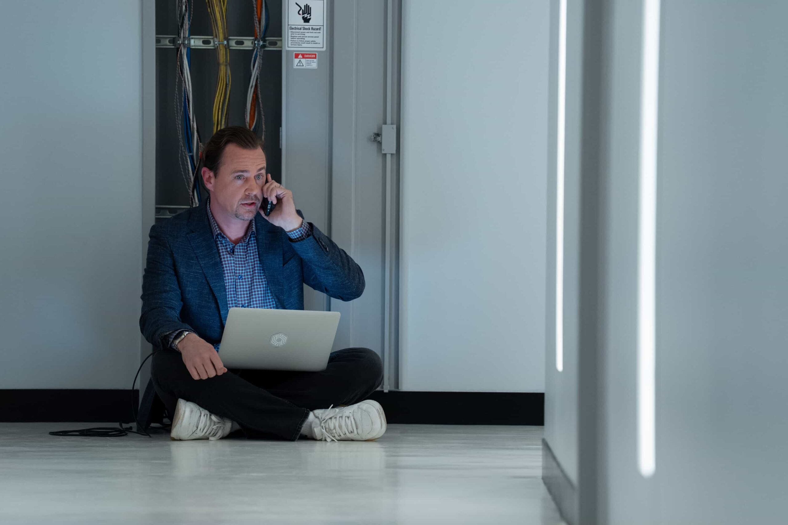 NCIS Season 23 Episode 13 - “All Good Things” – When the son of a Marine that Gibbs once helped comes to NCIS in desperation, the fractured team reunites off the books. But chasing justice without a badge may cost them more than their careers, on the 500th episode of the CBS Original series NCIS, Tuesday, March 24 (8:00-9:00 PM, ET/PT) on the CBS Television Network.    Pictured (L-R): Sean Murray as Timothy McGee    Photo: Robert Voets/CBS   ©2026 CBS Broadcasting, Inc. All Rights Reserved.