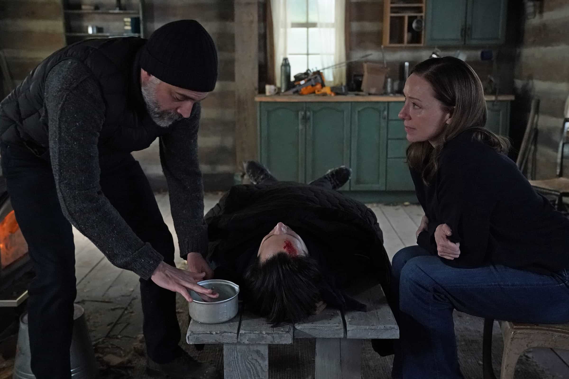 Doc Season 2 Episode 18 Still : L-R: Omar Metwally and Molly Parker in the "Orientation" episode of DOC airing Tuesday, Mar. 24 (9:00-10:00 PM ET/PT) on FOX. CR: John Medland/FOX. ©2026 FOX Media LLC.