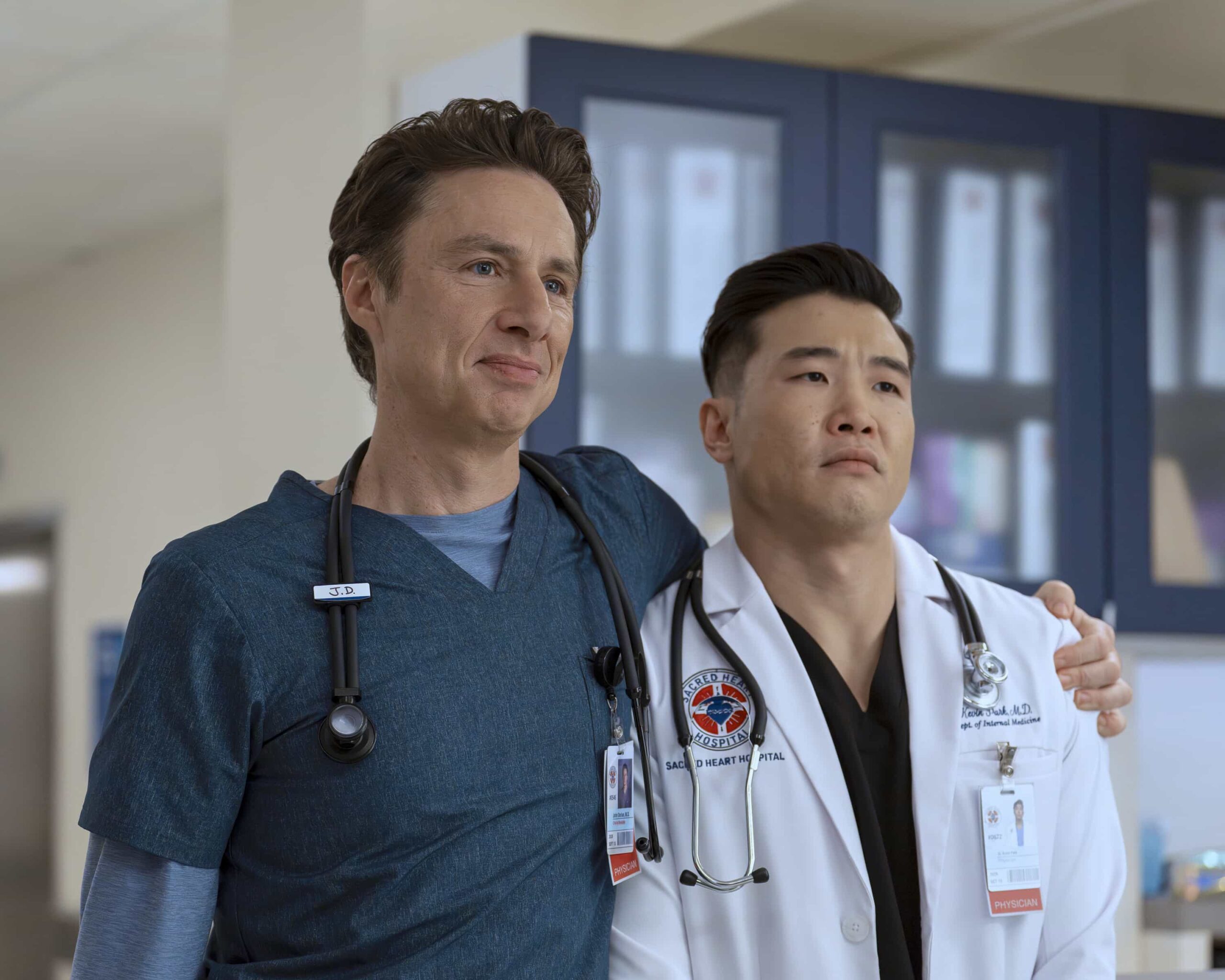 Scrubs Season 10 Episode 6 ZACH BRAFF, JOEL KIM BOOSTER
