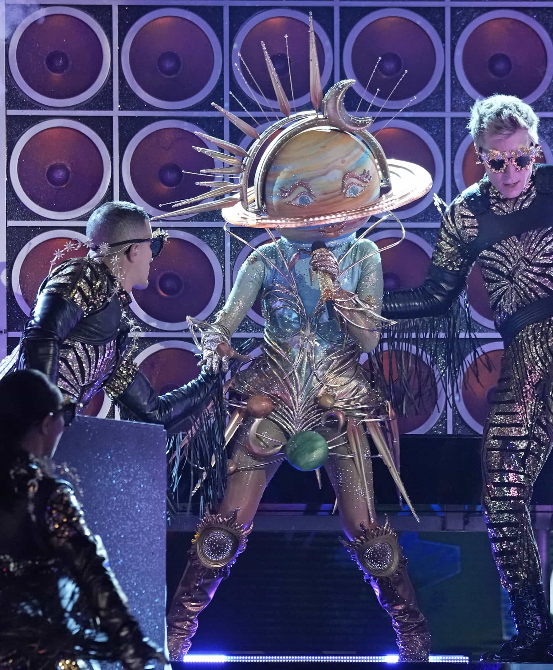 THE MASKED SINGER: Galaxy Girl on "Semi-Finals" episode of THE MASKED SINGER airing Wednesday, Mar. 25 (8:00-9 PM ET/PT) on FOX. ©2026 Fox Media LLC. CR: Trae Patton/ FOX.