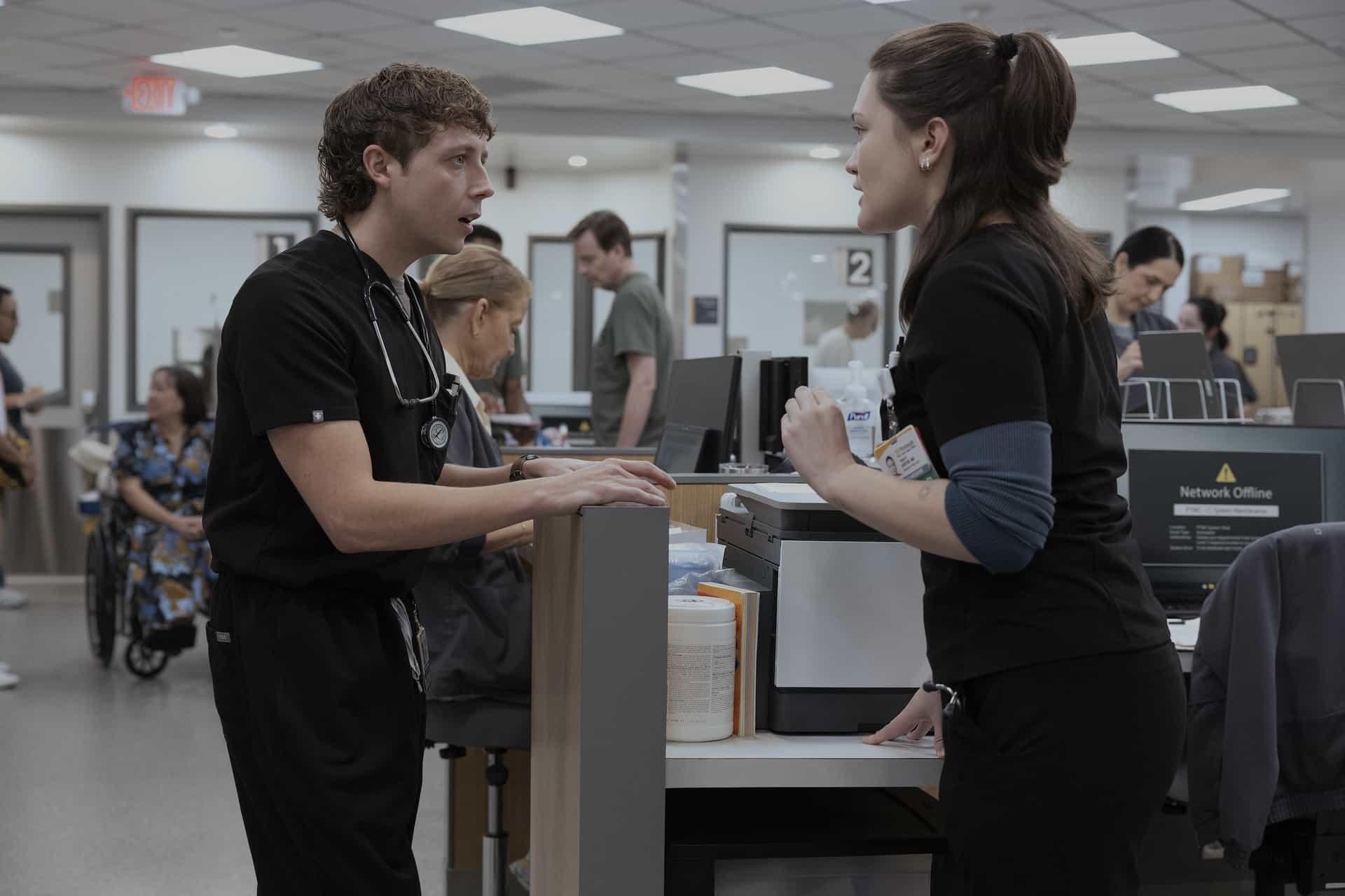 Gerran Howell, Isa Briones THE PITT Season 2